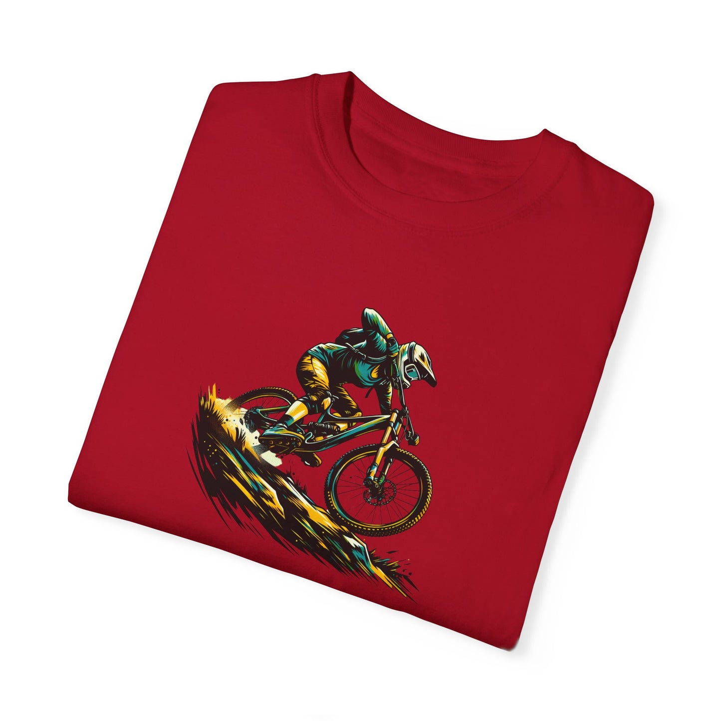 Unisex Garment-Dyed T-Shirt - MTB Life & 822 Apparel Designs for Active Lifestyles
