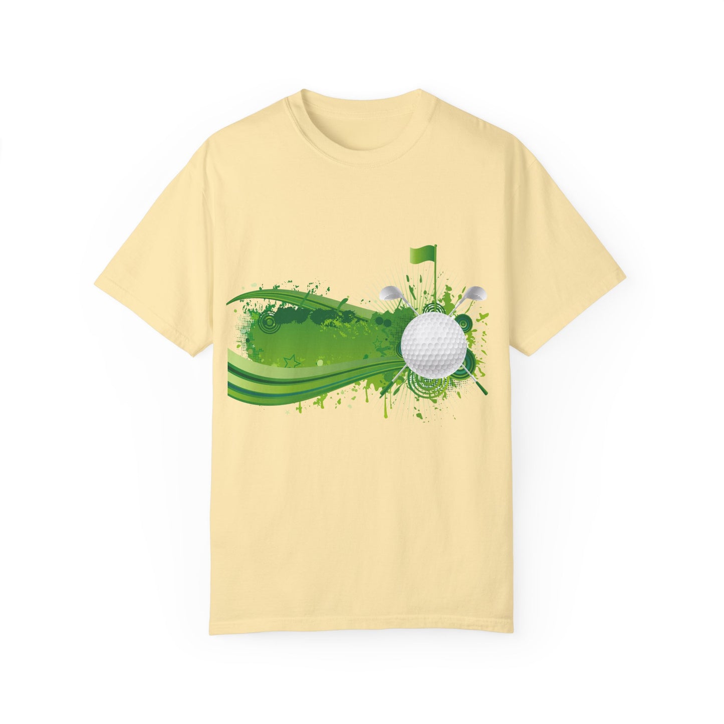 Golf Vibes Unisex Garment-Dyed T-Shirt - Perfect for Golf Enthusiasts