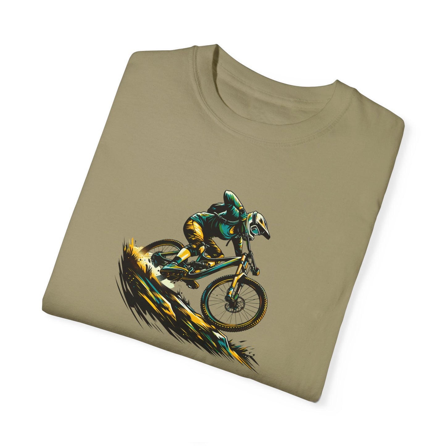 Unisex Garment-Dyed T-Shirt - MTB Life & 822 Apparel Designs for Active Lifestyles
