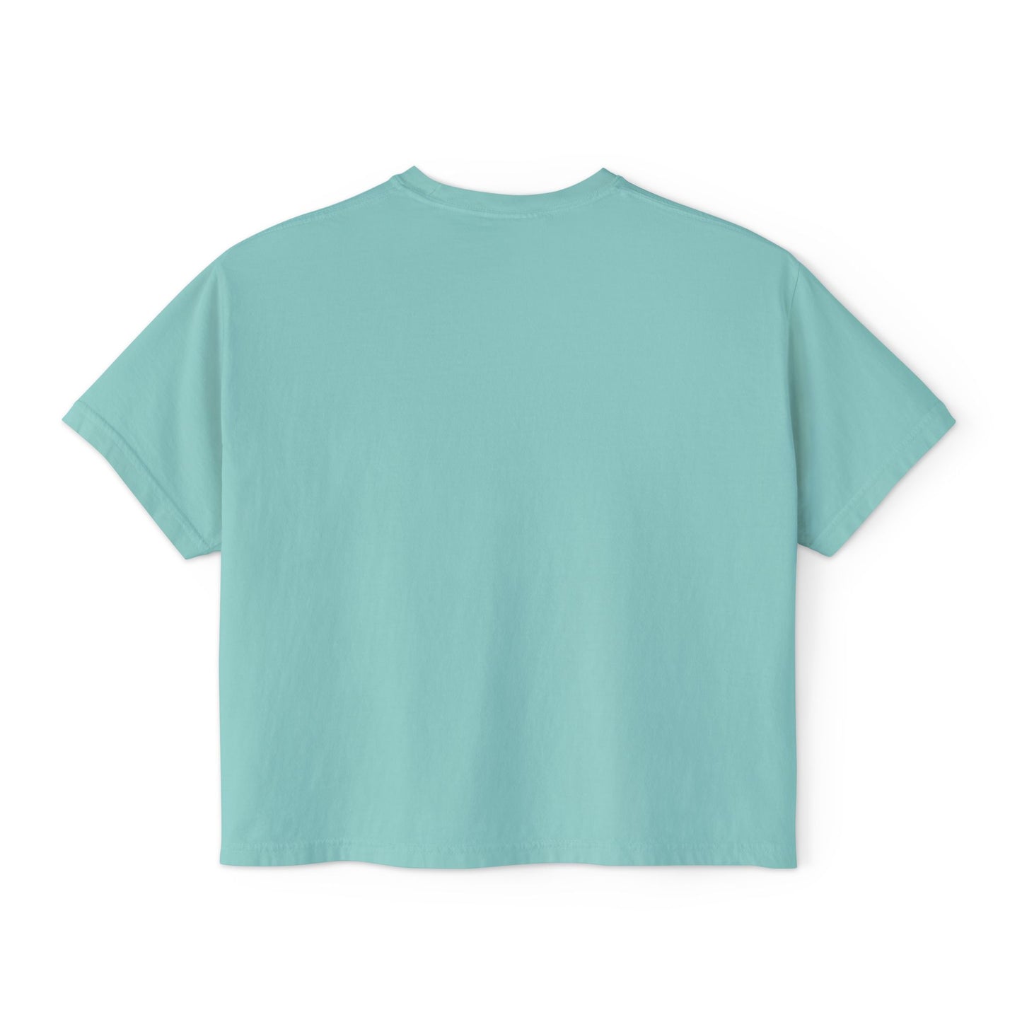 Valentine's Day Women's Boxy Tee with Heart Design