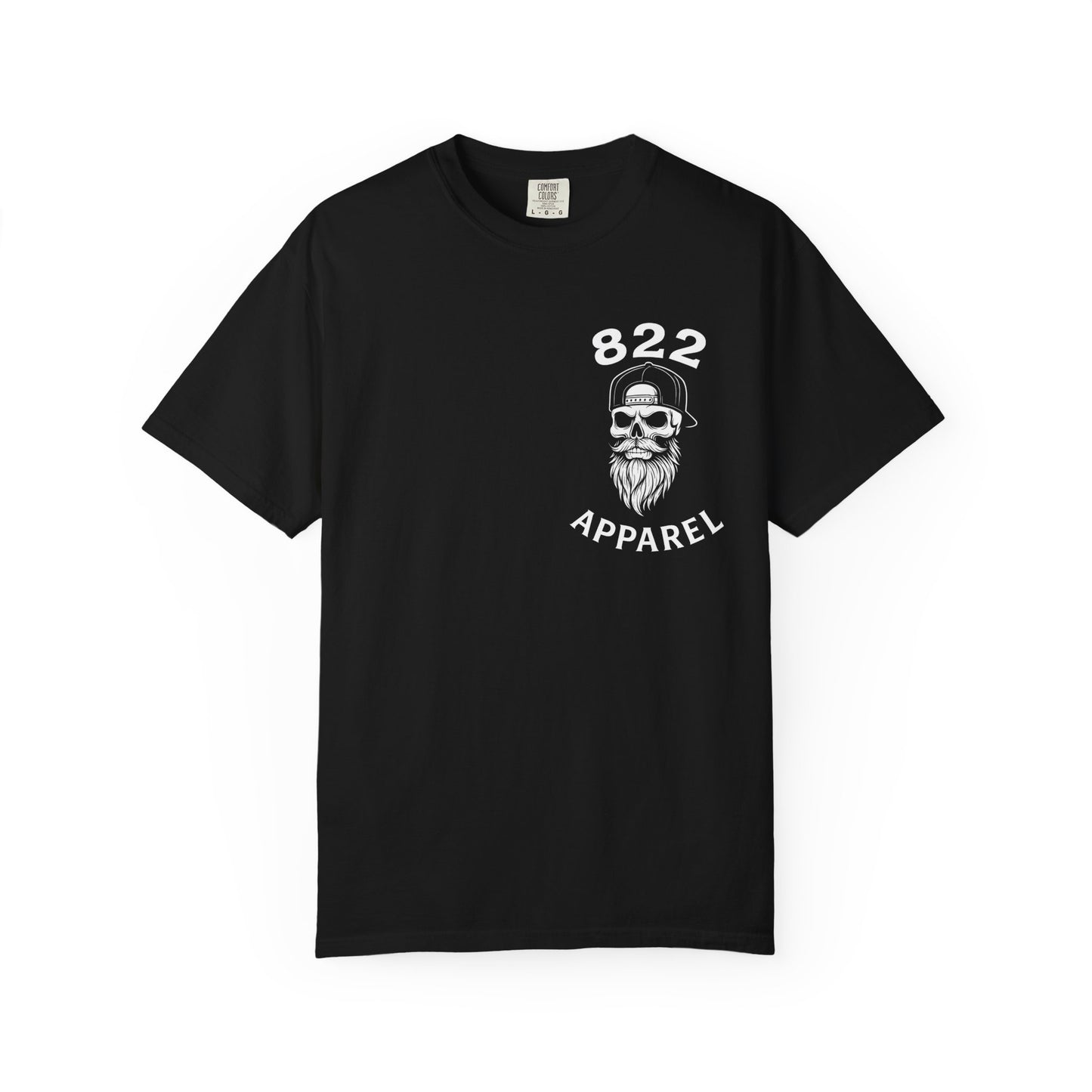 Casual Graphic T-Shirt: 822 Apparel with Vintage Beard Design
