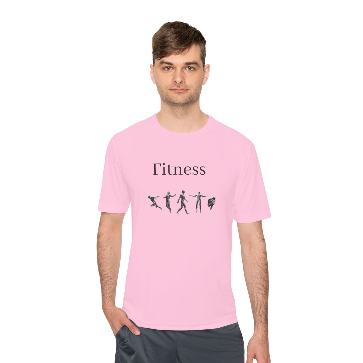 Unisex Fitness Moisture-Wicking Tee - Perfect for Active Lifestyles