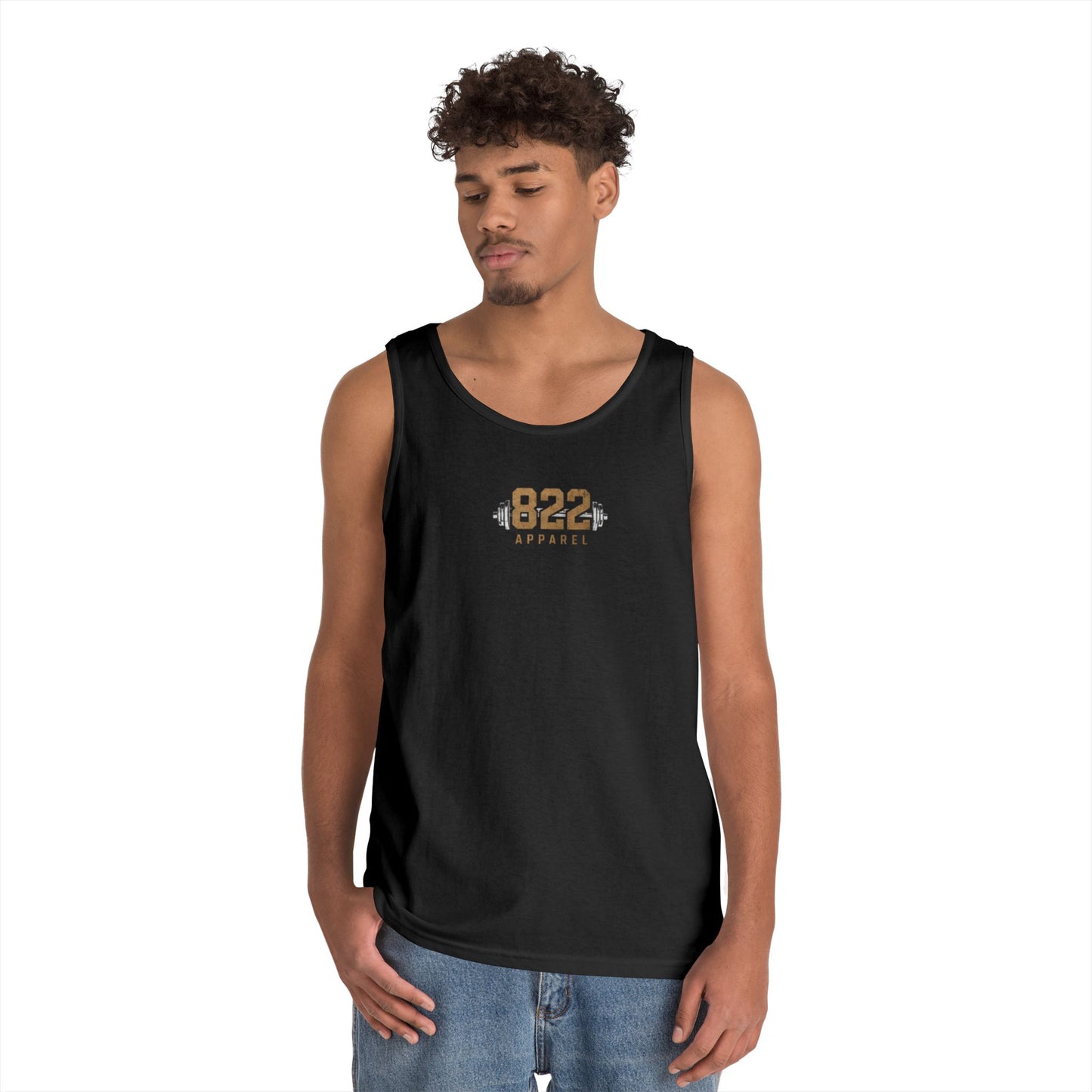822 Lift Heavy Tank Top — Men’s Gym Workout Muscle Tank