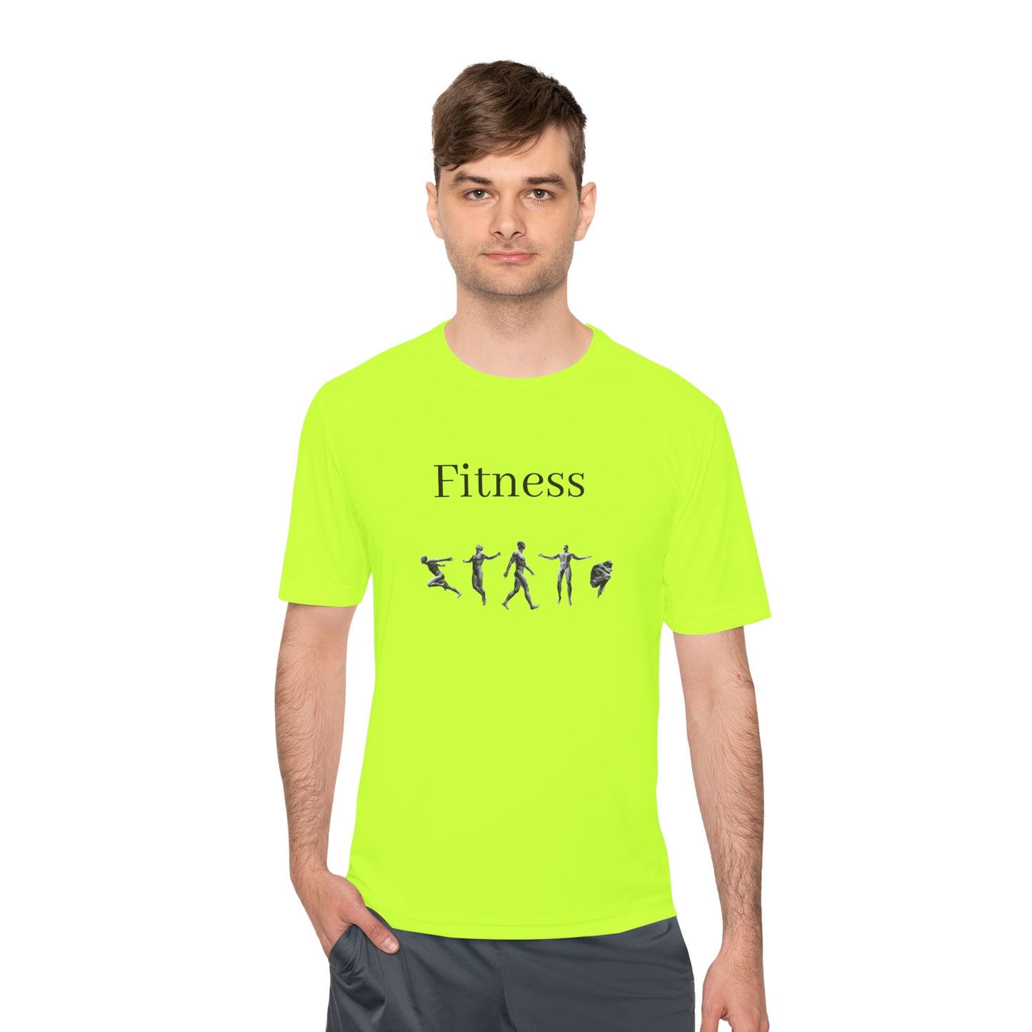 Unisex Fitness Moisture-Wicking Tee - Perfect for Active Lifestyles