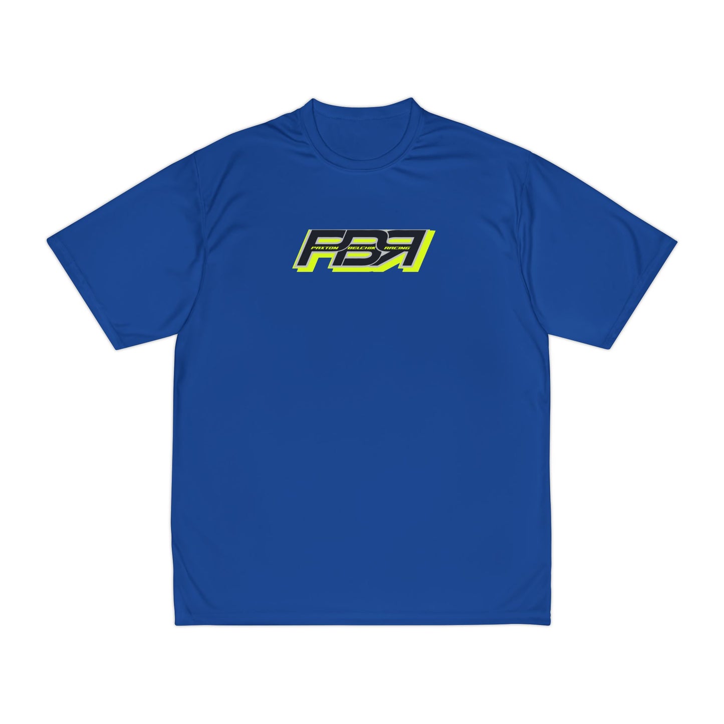 PBR Men's Performance T-Shirt with Bold Racing Design