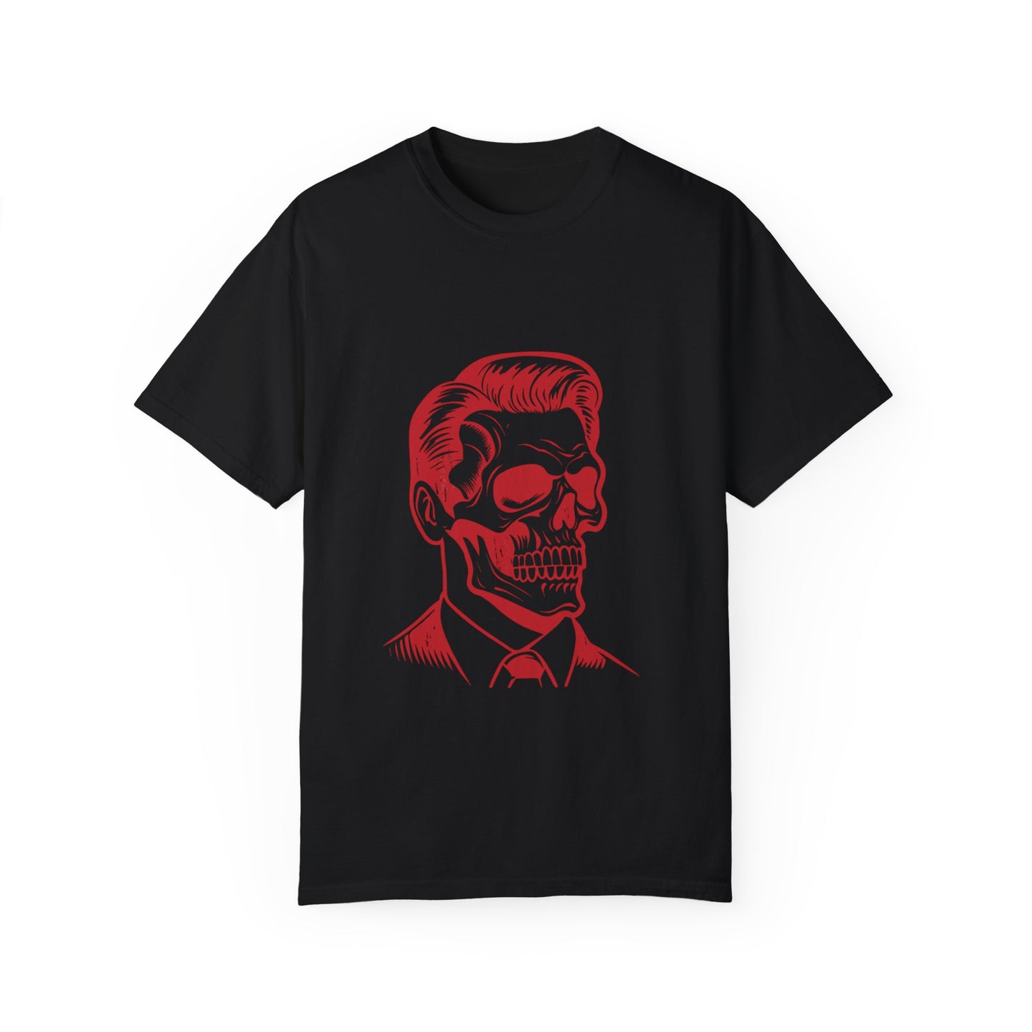 Stylish Skull Graphic Unisex T-Shirt - Perfect for Halloween & Casual Wear