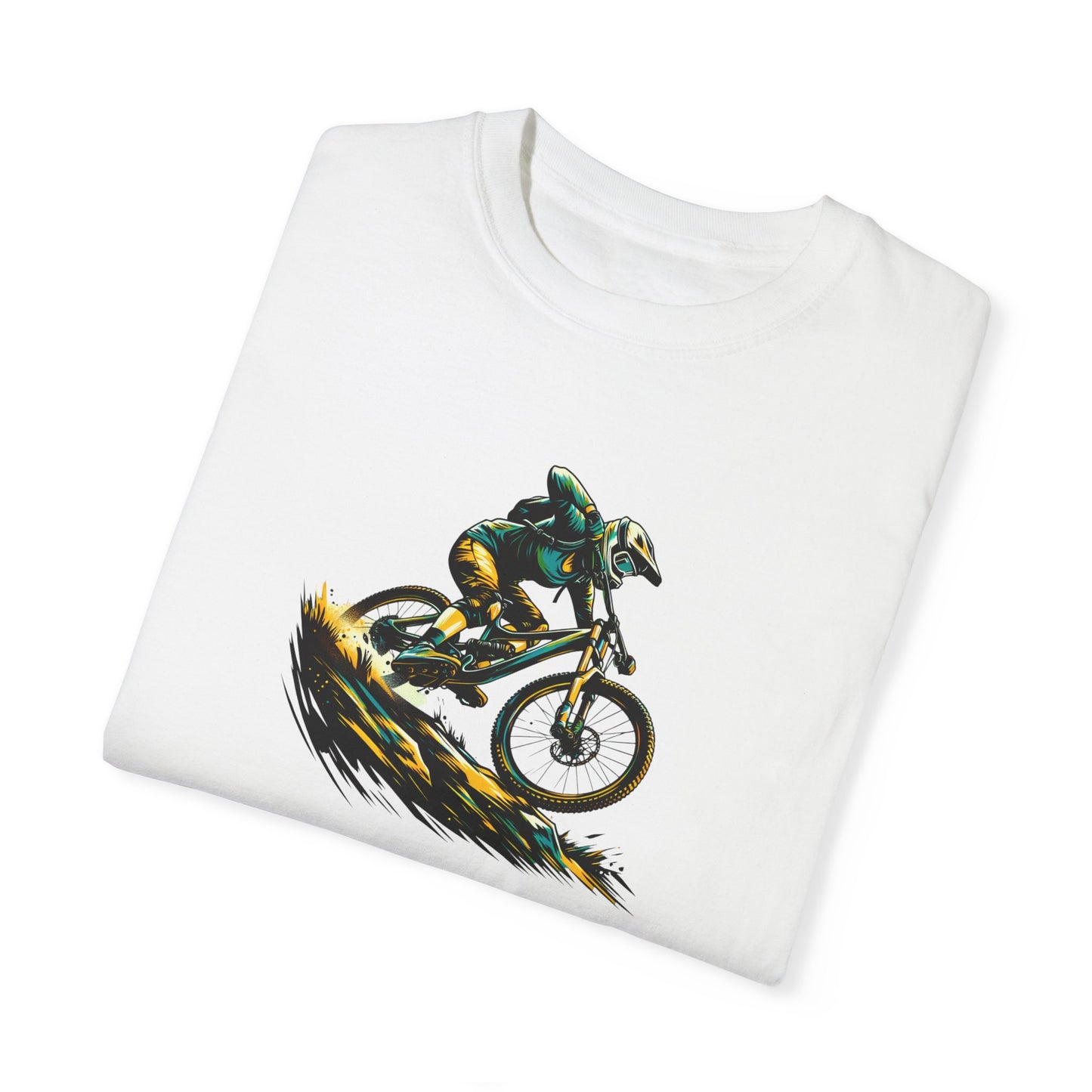 Unisex Garment-Dyed T-Shirt - MTB Life & 822 Apparel Designs for Active Lifestyles