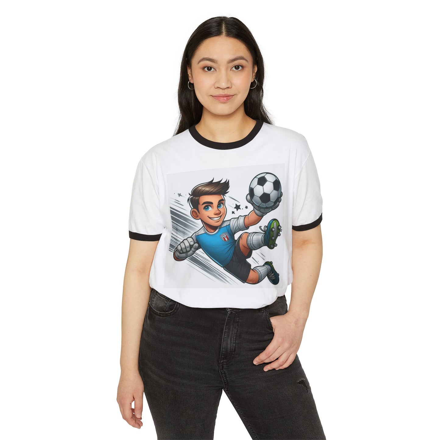 Unisex Cotton Ringer T-Shirt