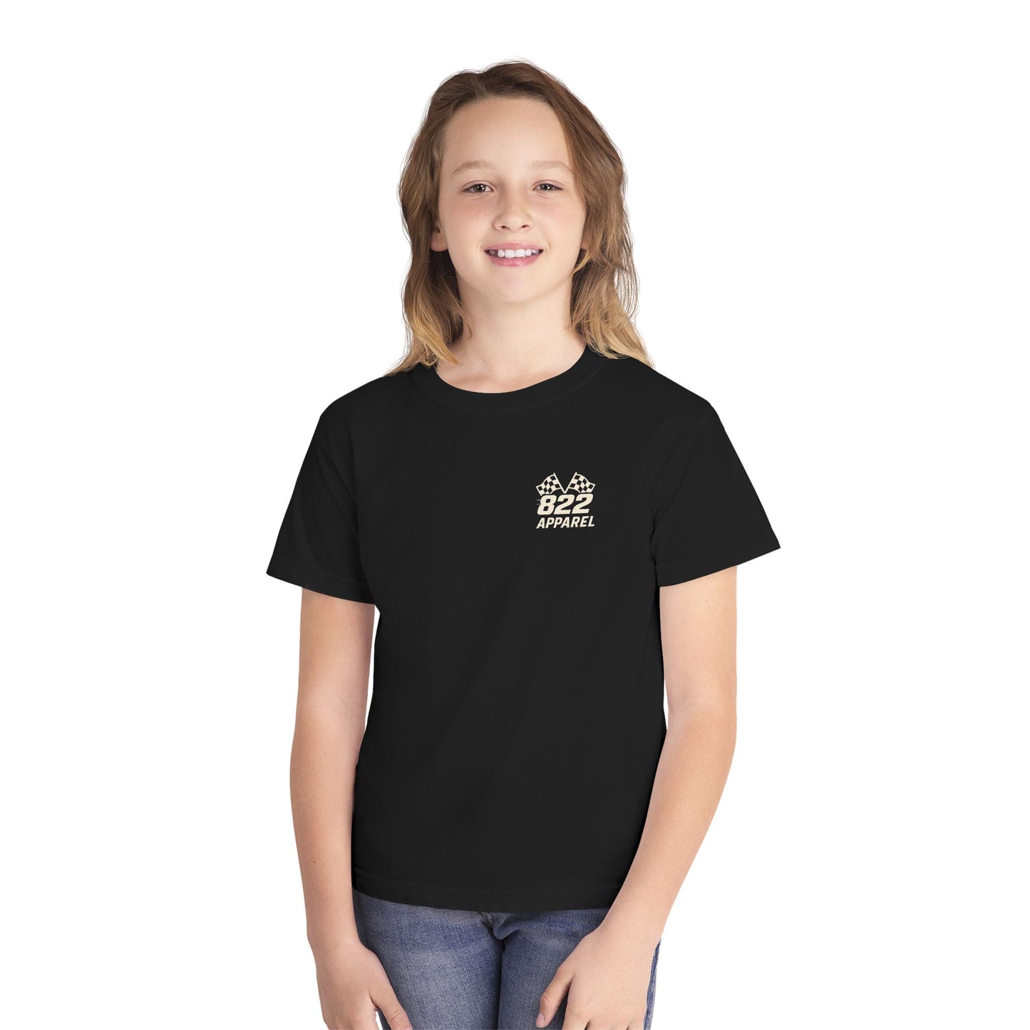 Youth Racing Tee, Junior Sprint Shirt, Kids Motorsports Apparel, Perfect for Birthdays, Race Day Gifts, Fun Casual Wear