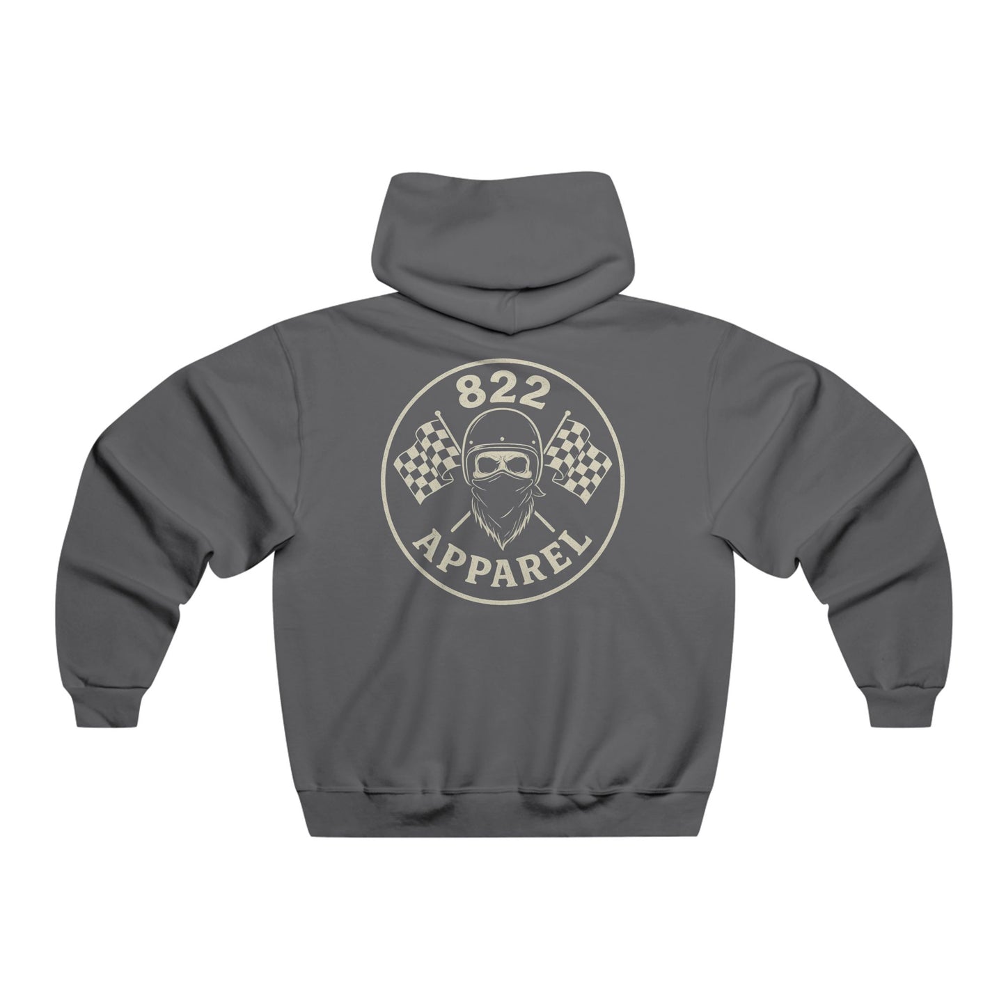 Men's Vintage Race-Themed Hoodie, Cool Sweatshirt, Stylish Gift for Auto Lovers, Perfect for Races and Casual Wear, Retro Design