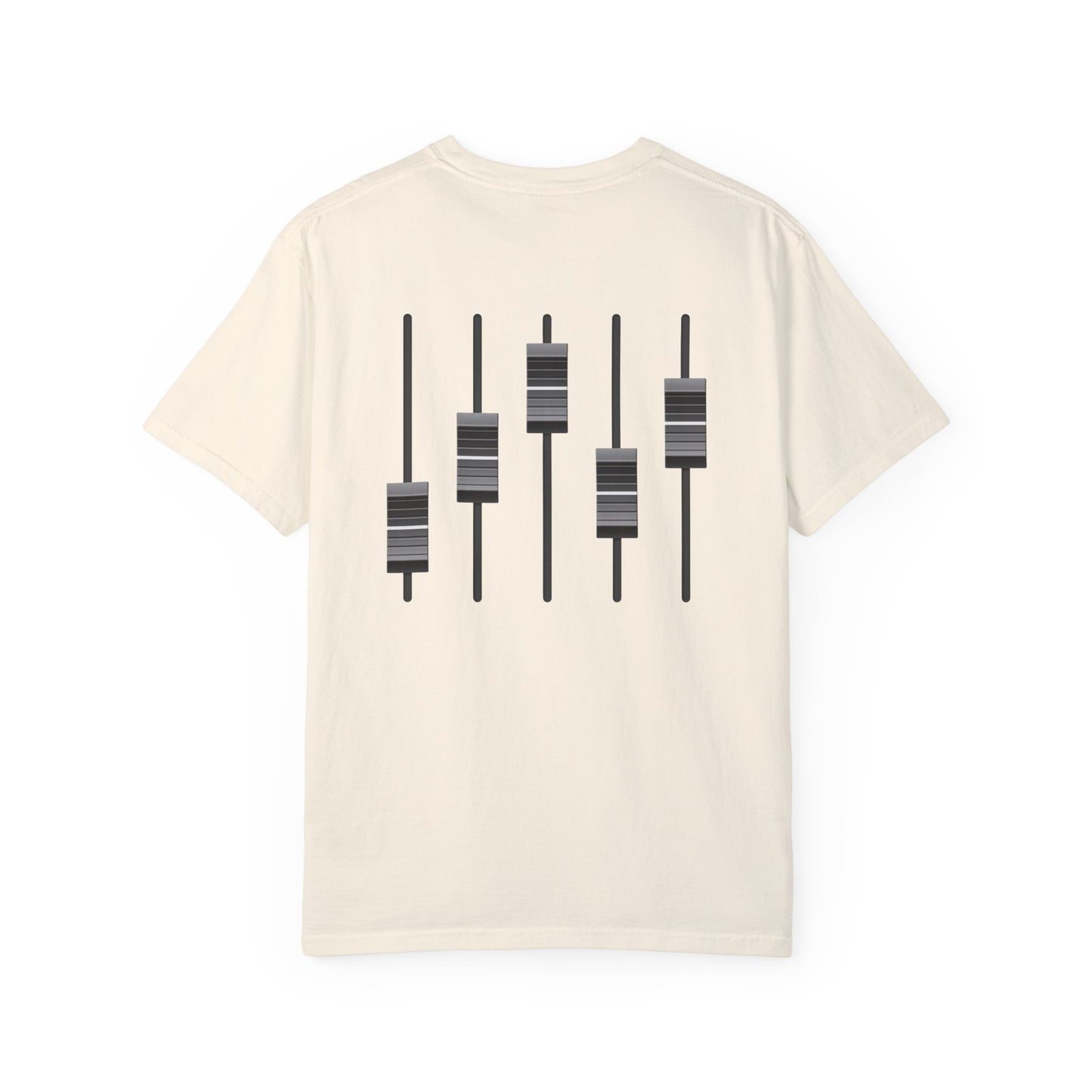 Unisex Garment-Dyed T-shirt: Empowering Voice and Sound Wave Art
