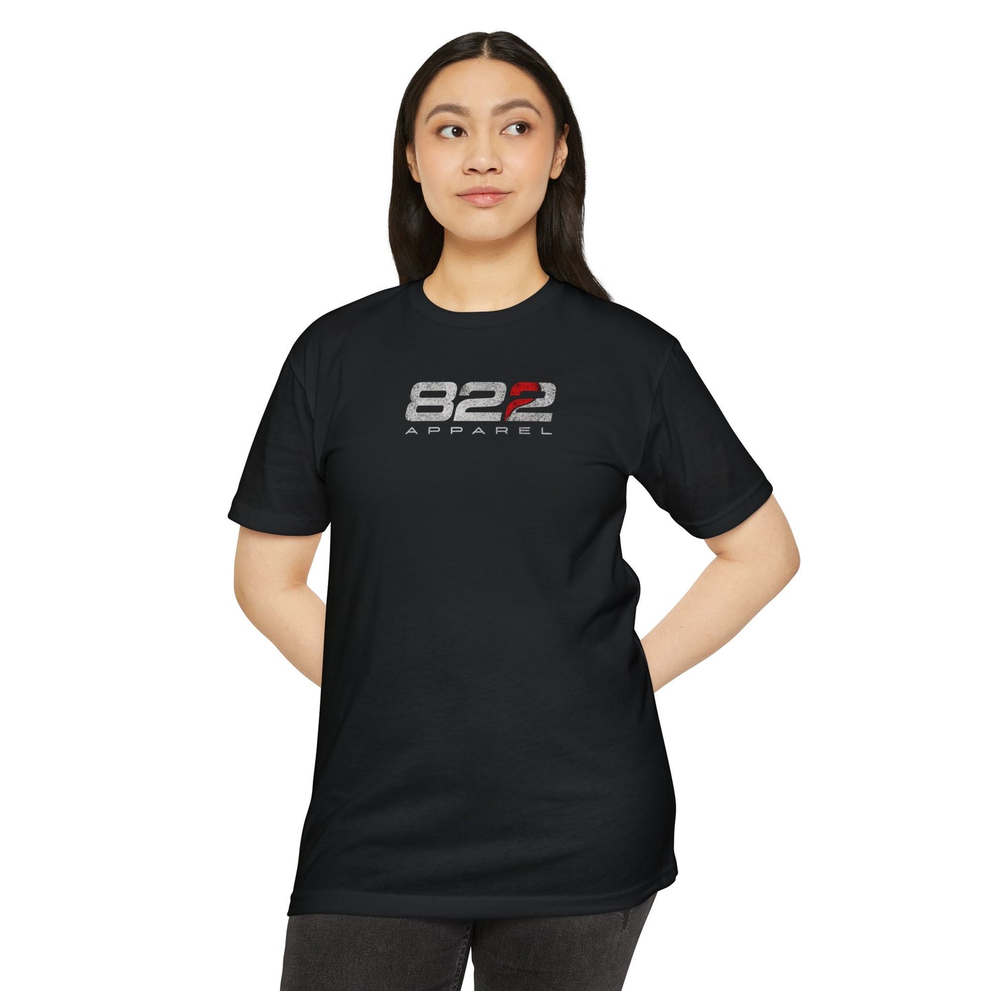 822 Apparel 'Built Different' T-Shirt — Distressed Flag Graphic Tee
