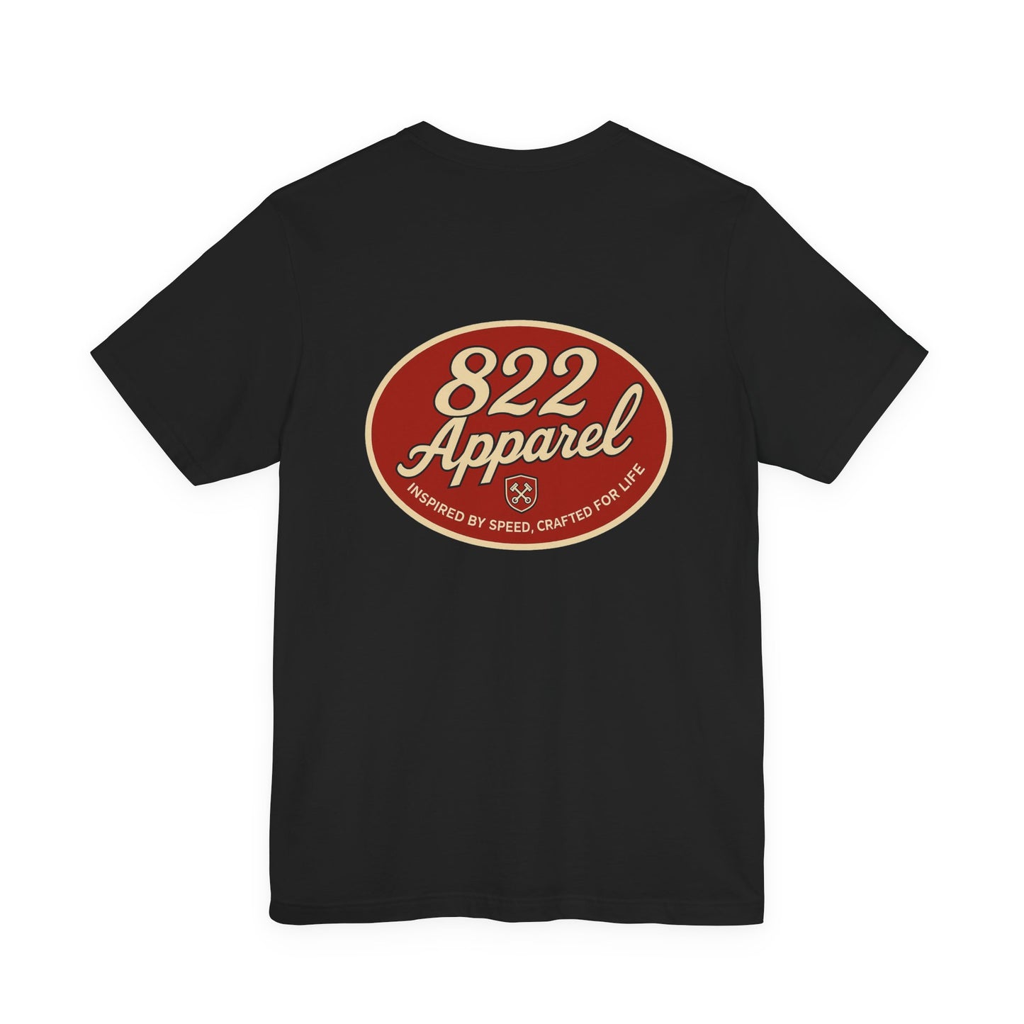 Vintage Style Unisex Jersey Tee | 822 Apparel Design