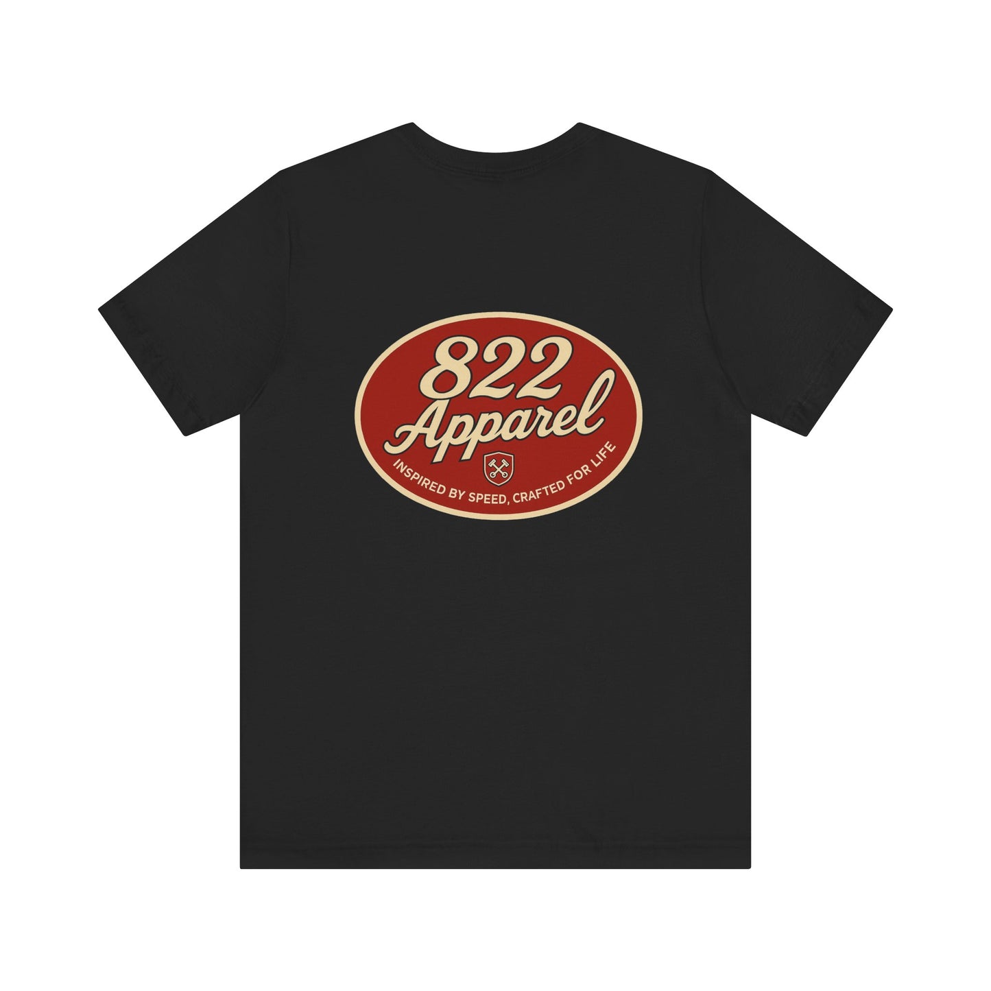 Vintage Style Unisex Jersey Tee | 822 Apparel Design