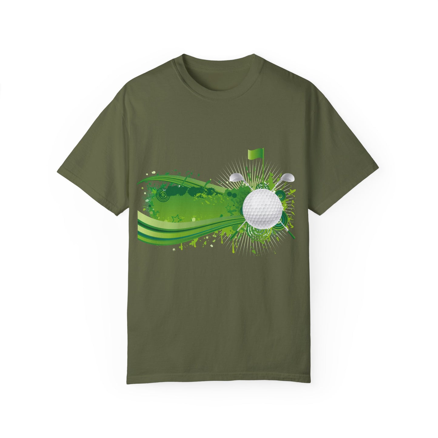 Golf Vibes Unisex Garment-Dyed T-Shirt - Perfect for Golf Enthusiasts