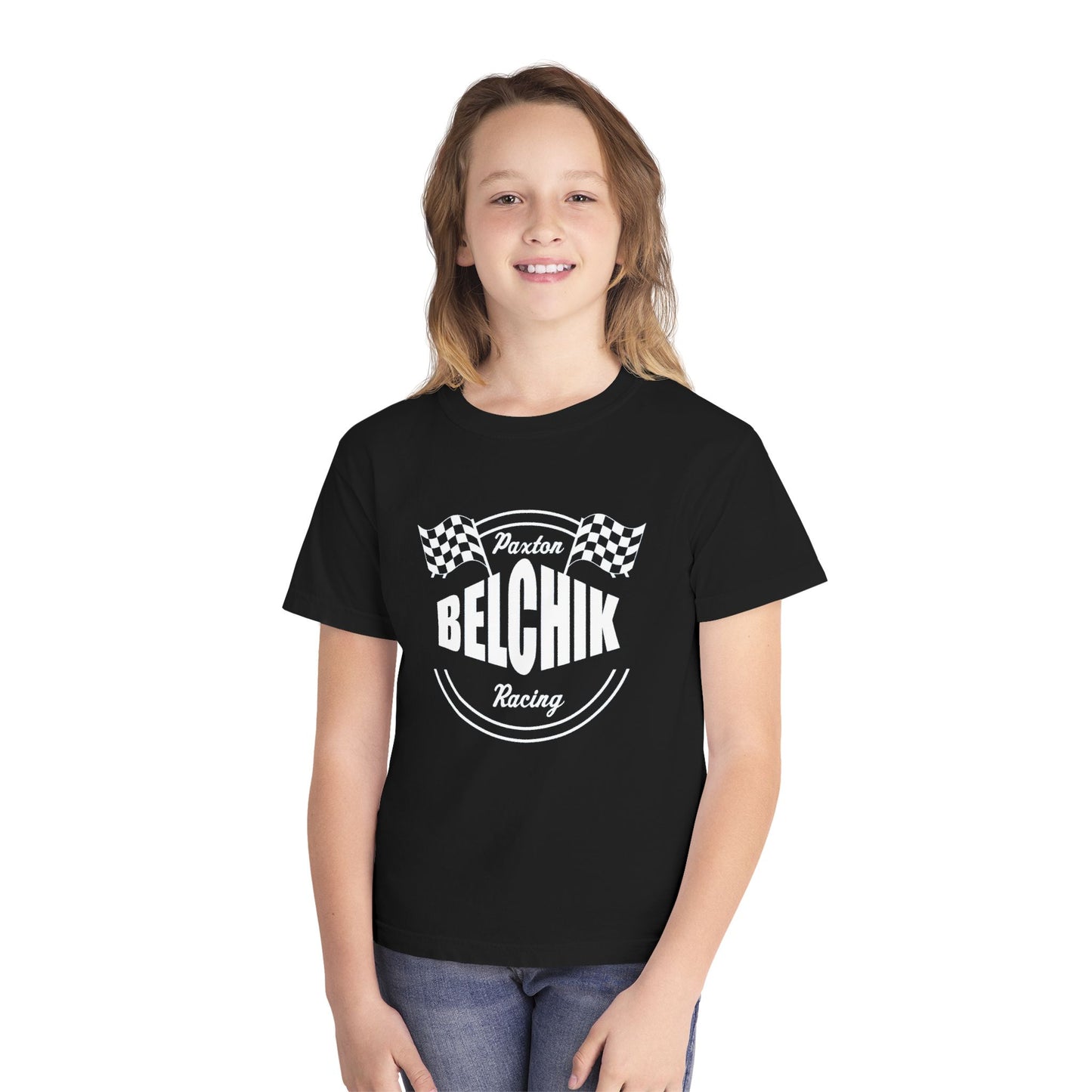 Youth Racing Tee - Perfect for Young Fans, Sports Events, Birthday Gifts, Team Spirit, Kids' Activities, and Everyday Wear