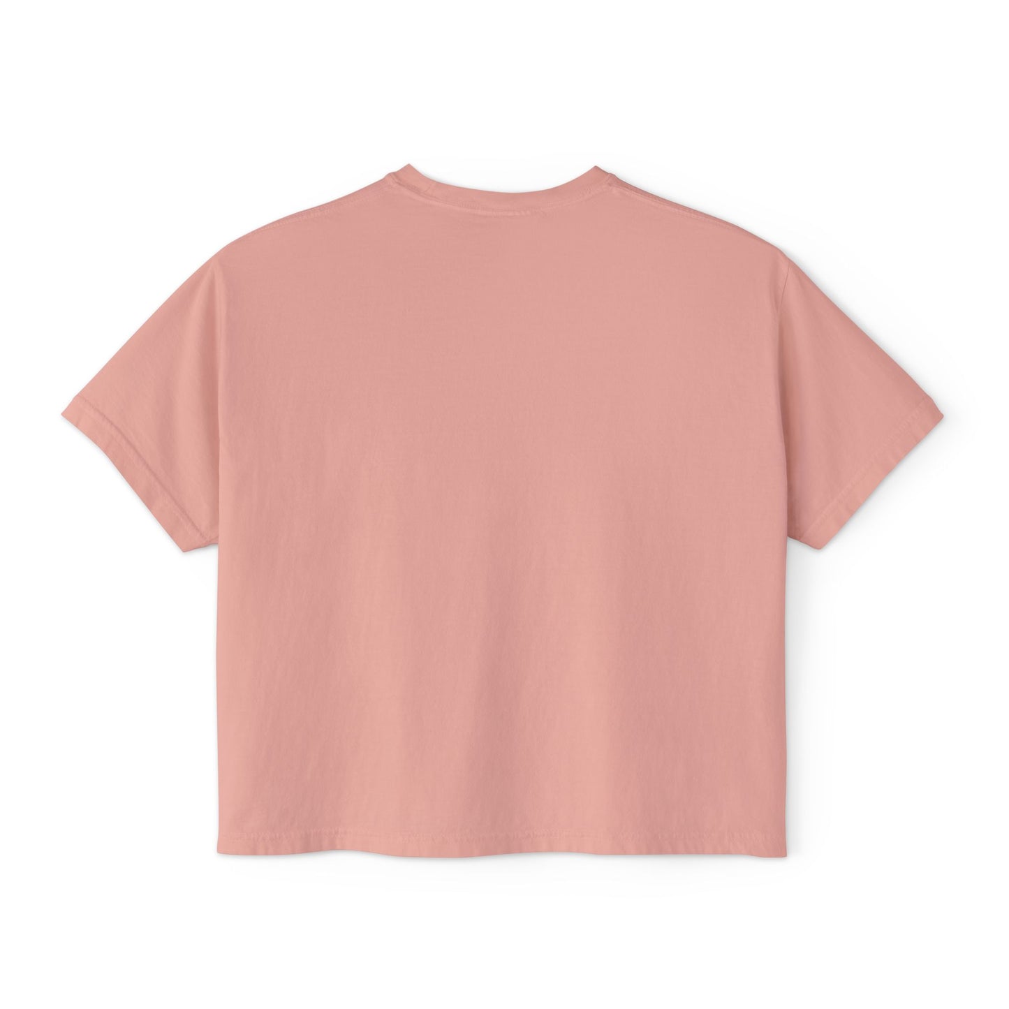 Valentine's Day Women's Boxy Tee with Heart Design