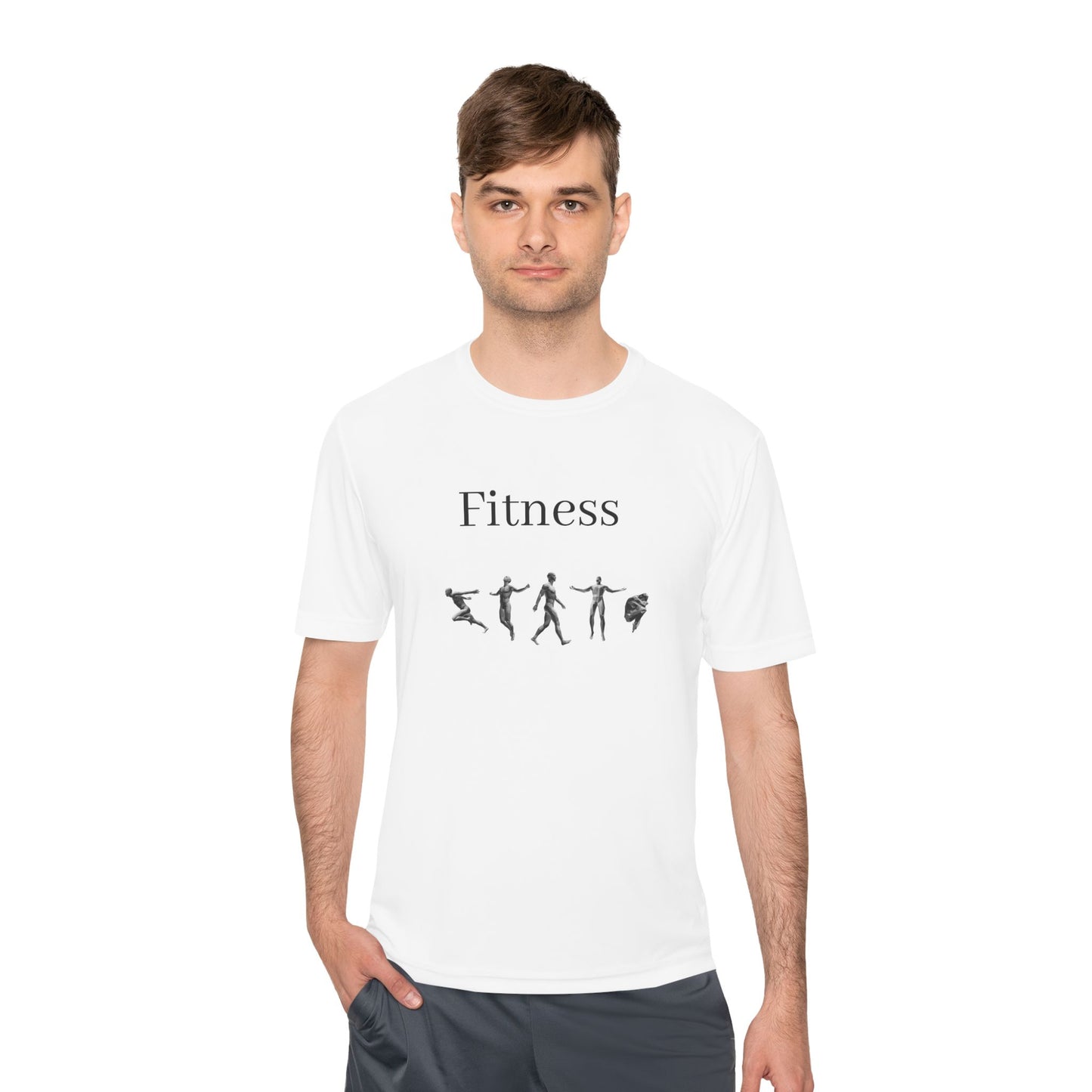 Unisex Fitness Moisture-Wicking Tee - Perfect for Active Lifestyles