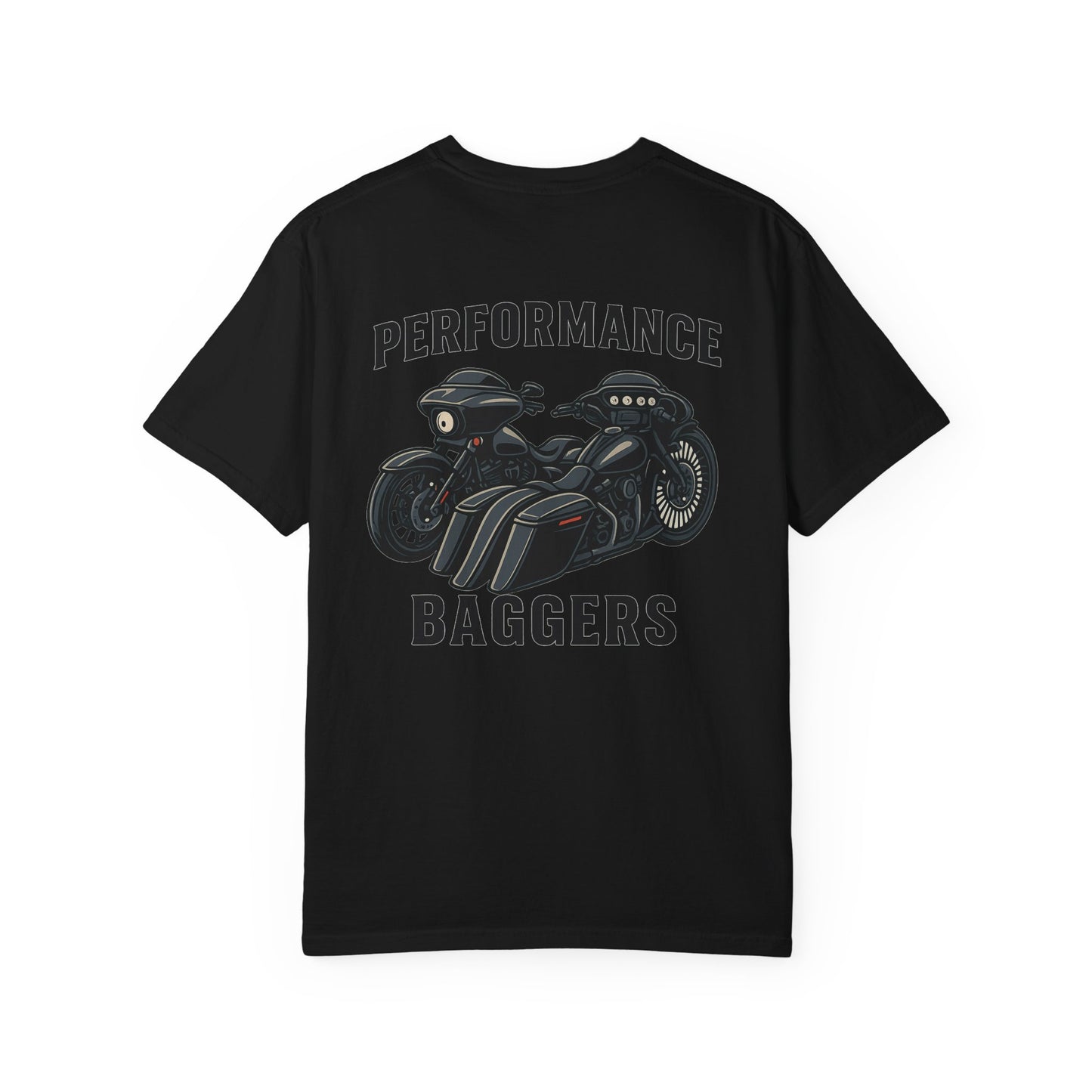 Unisex Motorcycle Vibe T-Shirt, Casual Biker Tee, Performance Baggers Shirt, Perfect for Rides, Gifts for Motorcycle Lovers