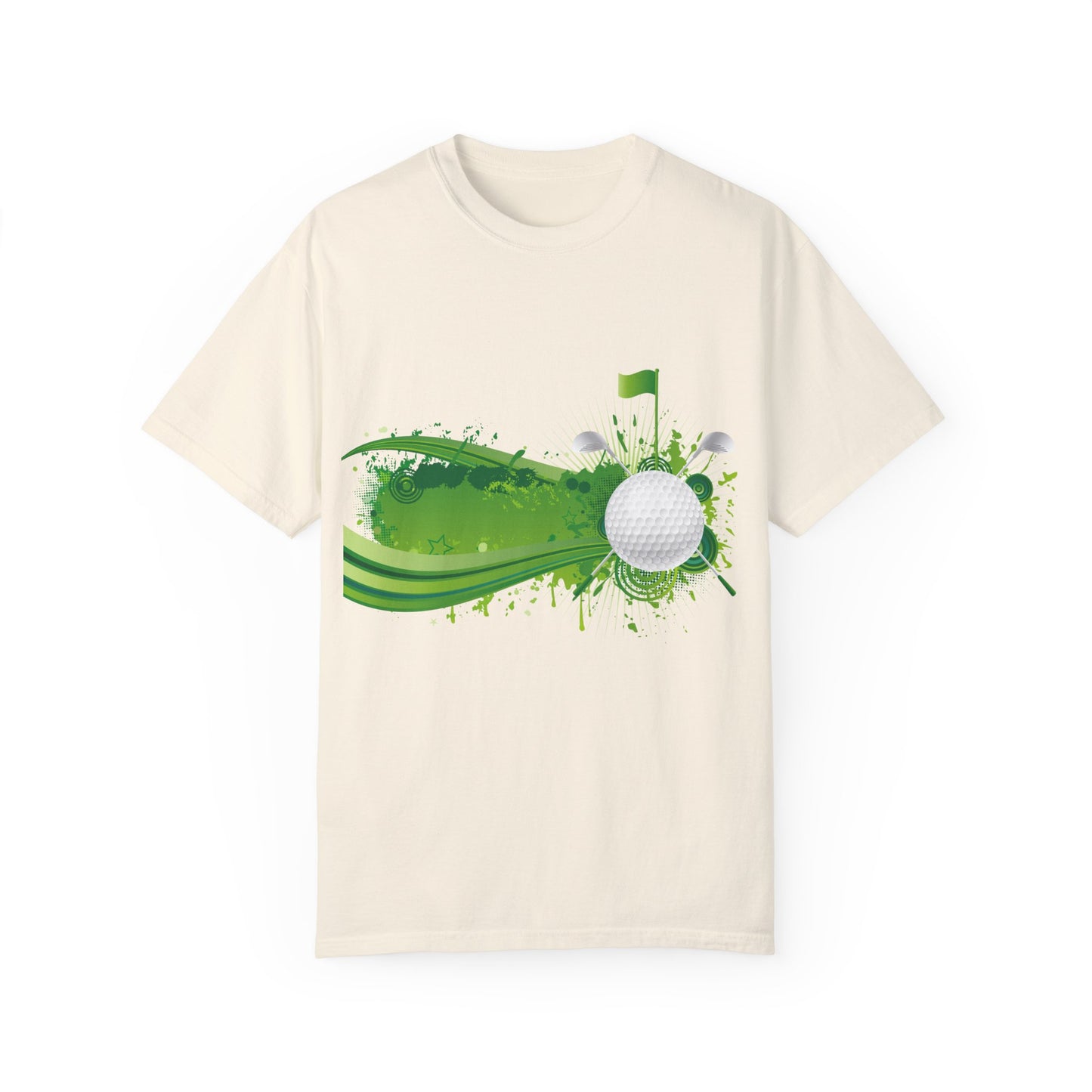 Golf Vibes Unisex Garment-Dyed T-Shirt - Perfect for Golf Enthusiasts