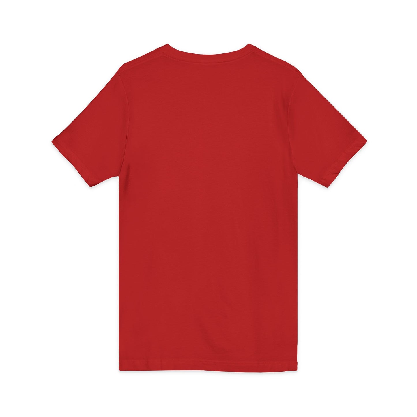 V-Neck Tee “Eight Twenty-Two” Script — Minimal Rose Gold Date Shirt