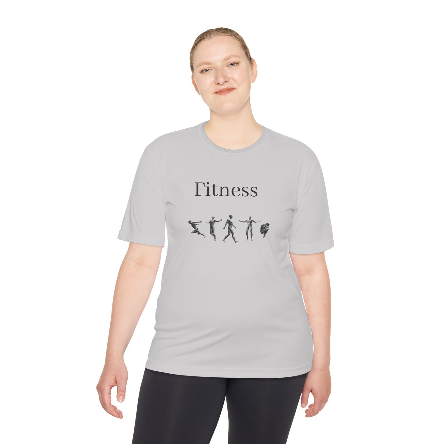Unisex Fitness Moisture-Wicking Tee - Perfect for Active Lifestyles