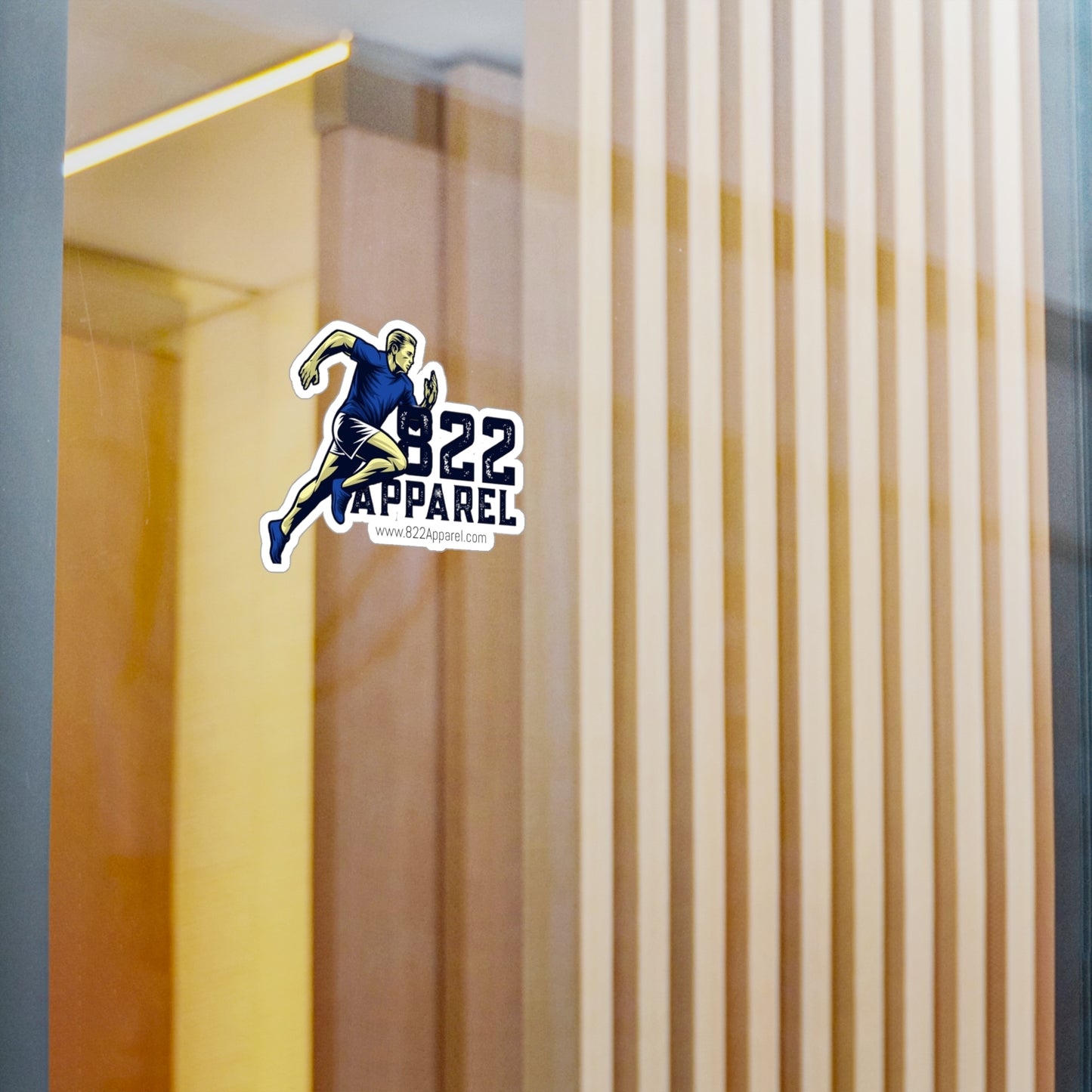 Dynamic Running Vinyl Decals for Sports Enthusiasts