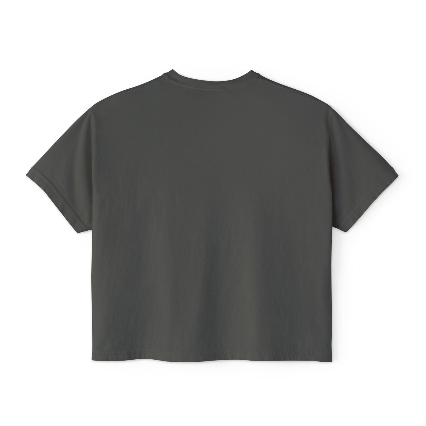 Valentine's Day Women's Boxy Tee with Heart Design