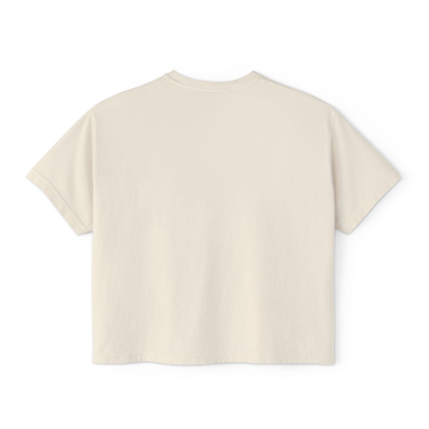 Valentine's Day Women's Boxy Tee with Heart Design