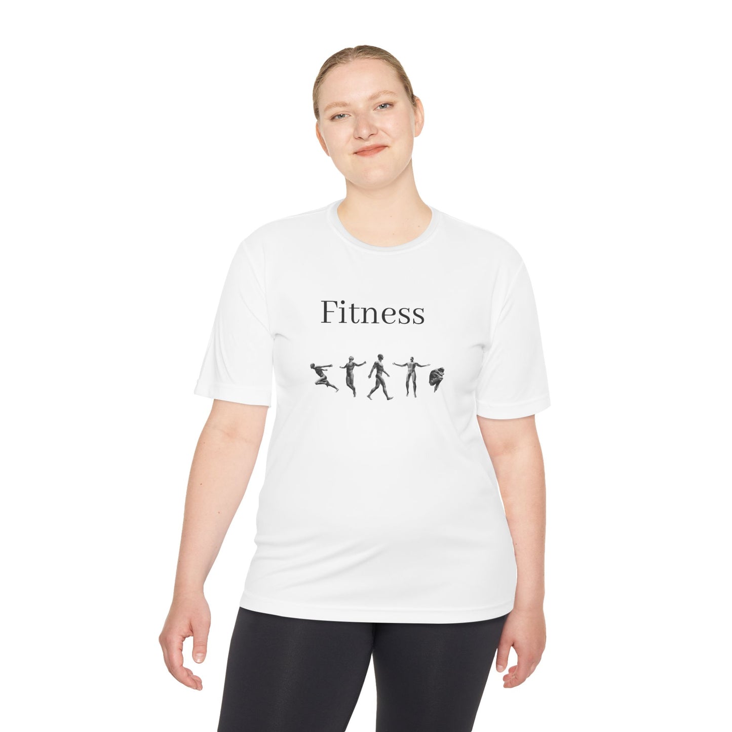 Unisex Fitness Moisture-Wicking Tee - Perfect for Active Lifestyles
