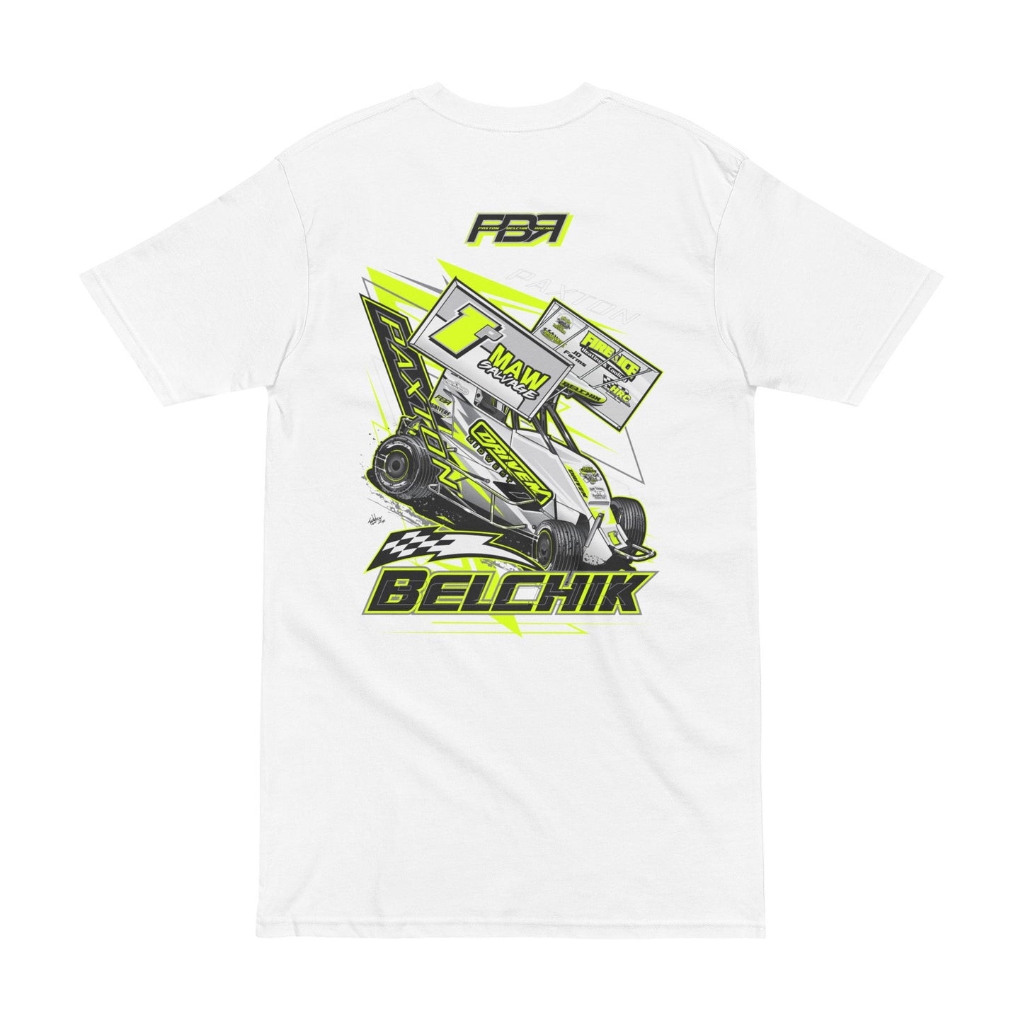 PBR Men's Heavyweight Racing Tee - Fusion Speed Graphic Shirt