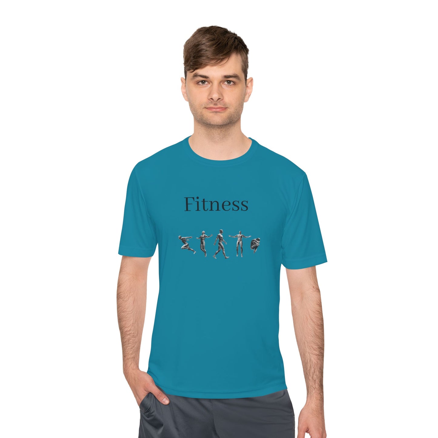 Unisex Fitness Moisture-Wicking Tee - Perfect for Active Lifestyles