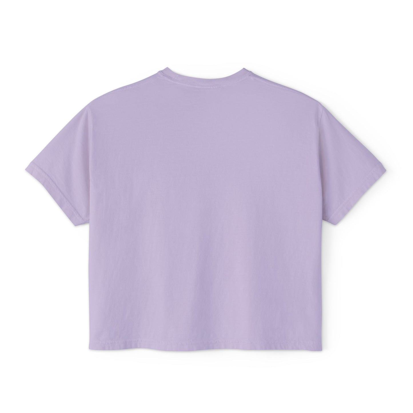 Valentine's Day Women's Boxy Tee with Heart Design