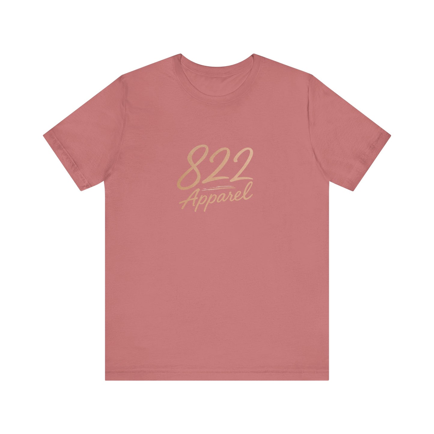 822 Apparel Unisex Jersey Tee - Casual Comfort for All Occasions