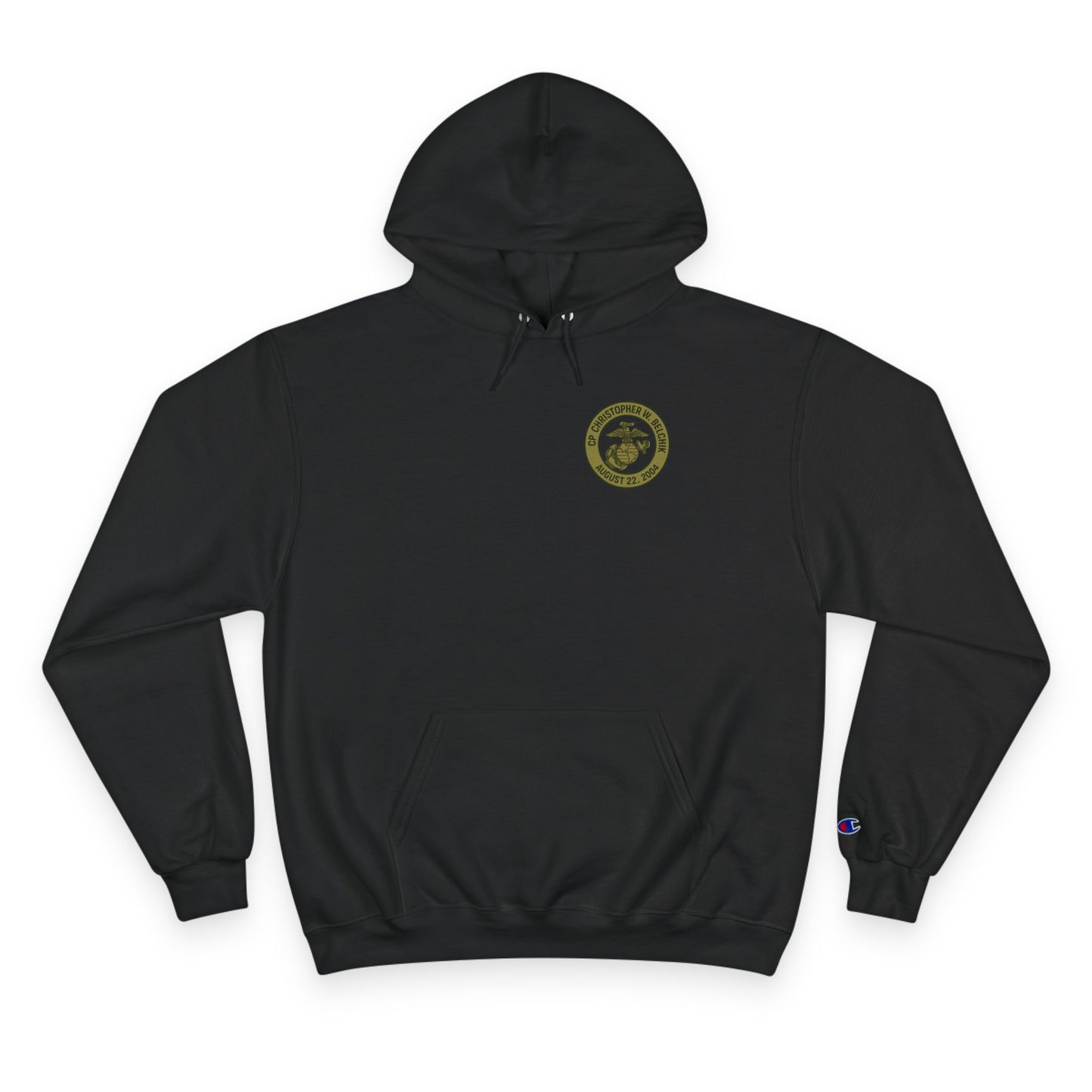 CWB Champion Hoodie with Custom Emblem, Cozy Sweatshirt for Casual Outfits, Gift for Graduates, Perfect for Celebrations, Comfort Wear