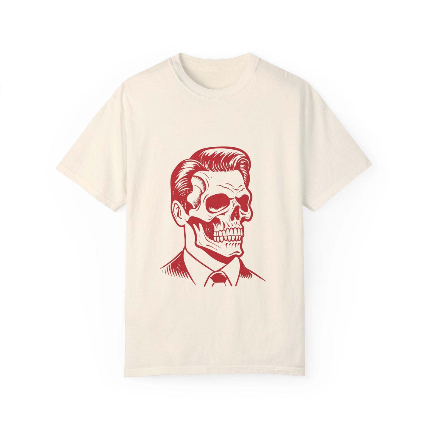 Stylish Skull Graphic Unisex T-Shirt - Perfect for Halloween & Casual Wear