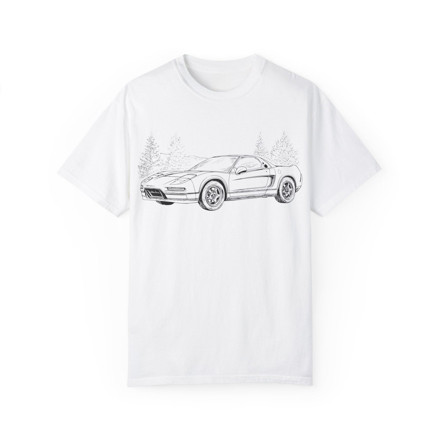 Vintage Car Illustration Unisex T-Shirt