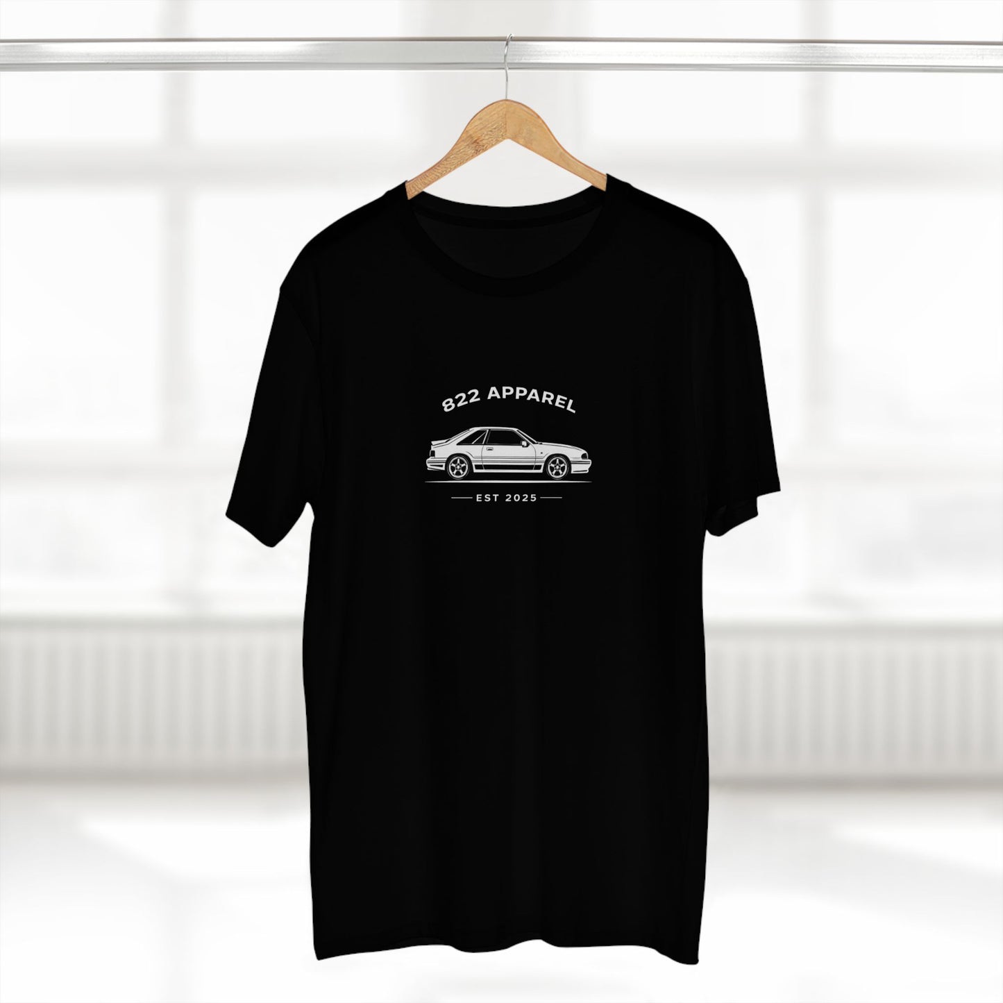 Car Club Graphic Tee - '822 Apparel' Vintage Sports Car Shirt