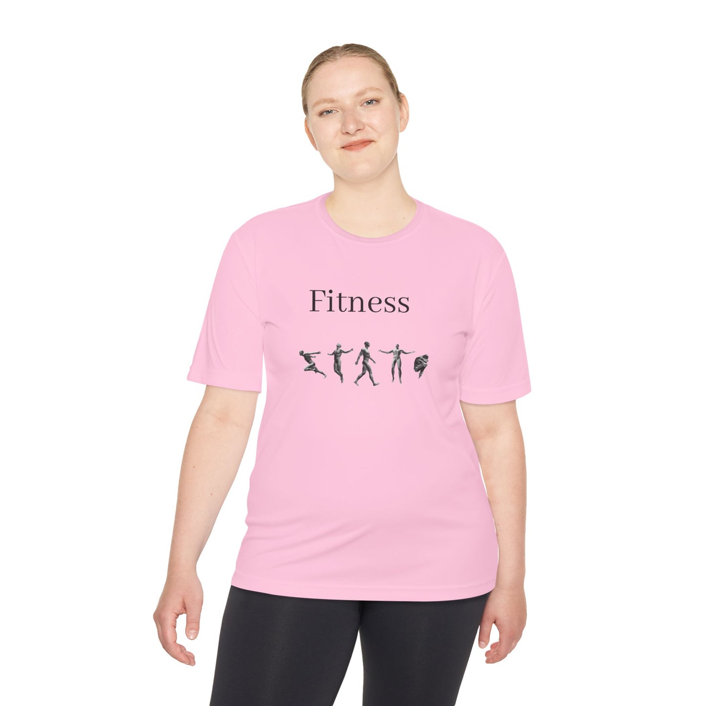 Unisex Fitness Moisture-Wicking Tee - Perfect for Active Lifestyles