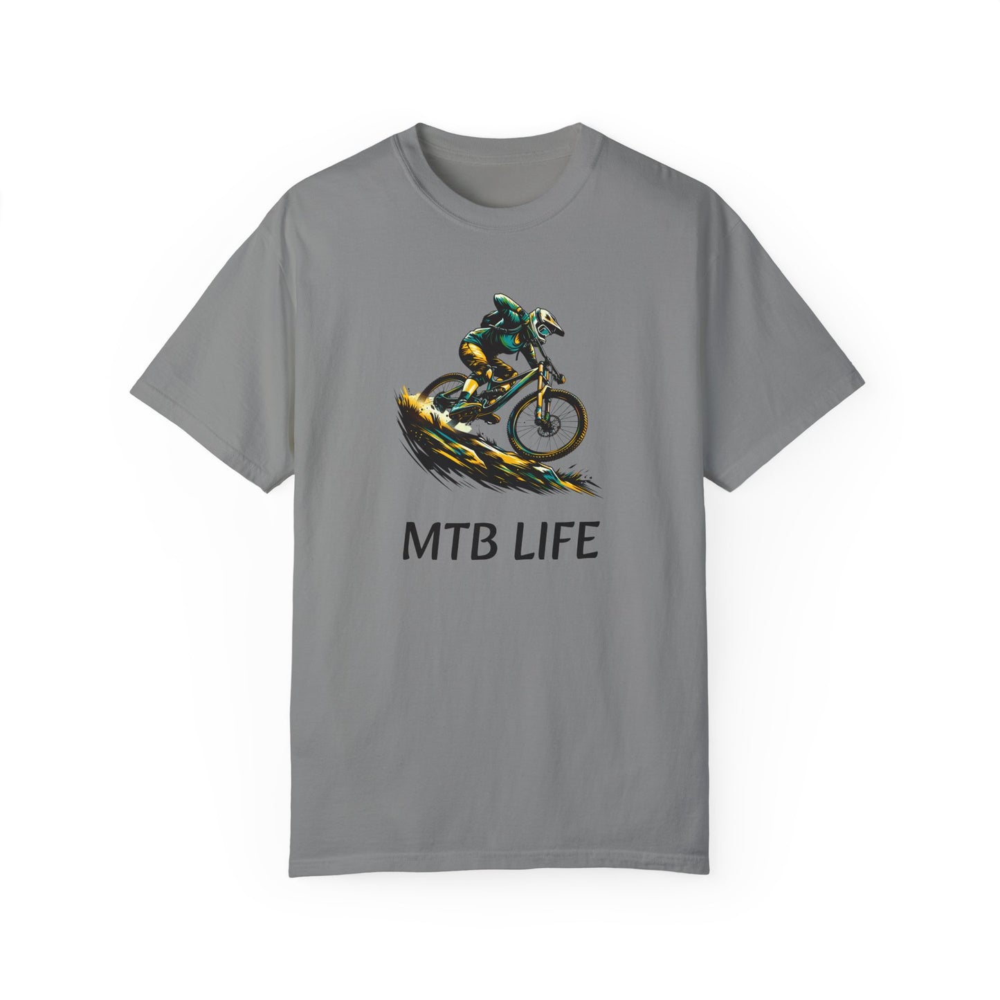 Unisex Garment-Dyed T-Shirt - MTB Life & 822 Apparel Designs for Active Lifestyles