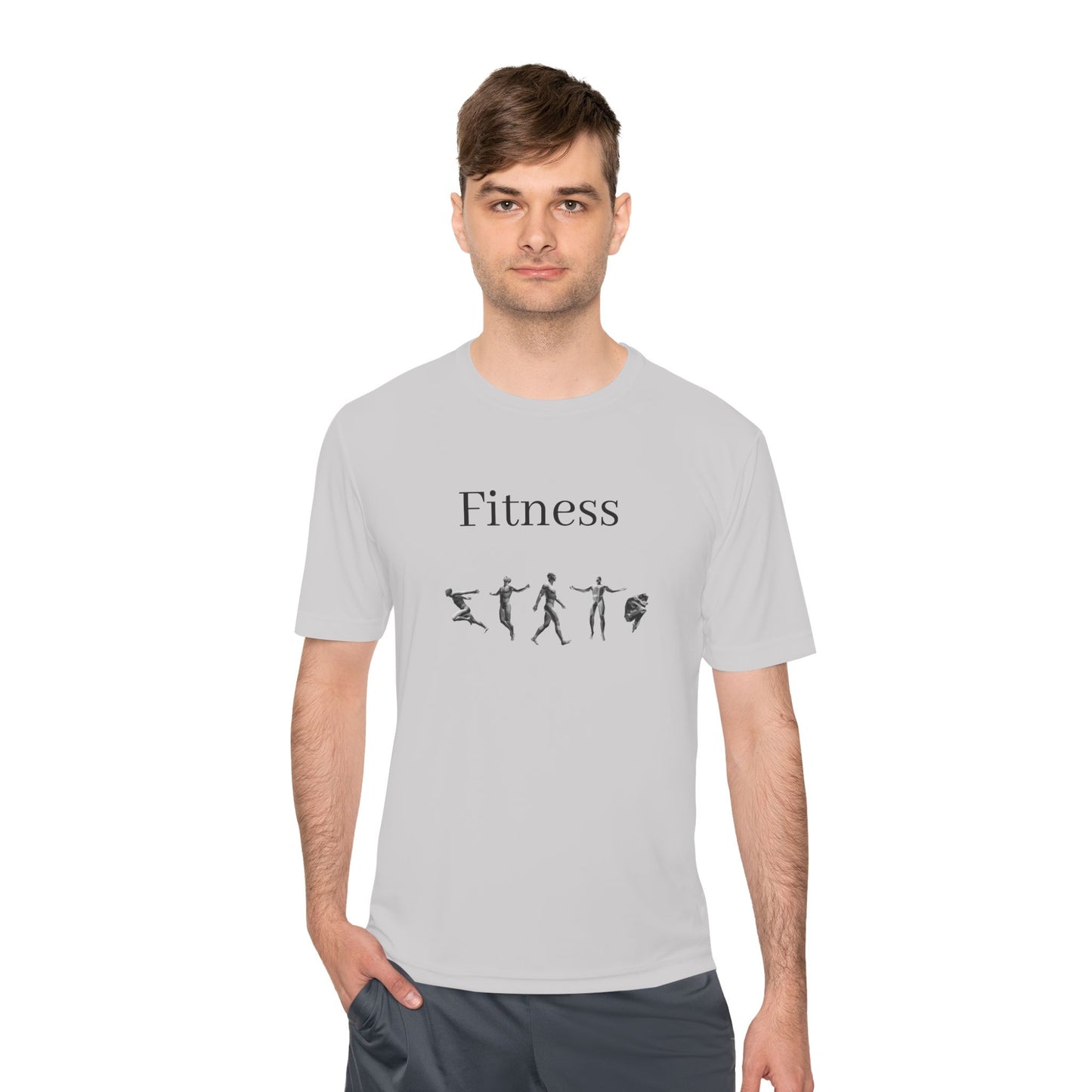 Unisex Fitness Moisture-Wicking Tee - Perfect for Active Lifestyles