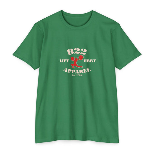 822 Lift Heavy Apparel T-Shirt — Weightlifting Gym Tee