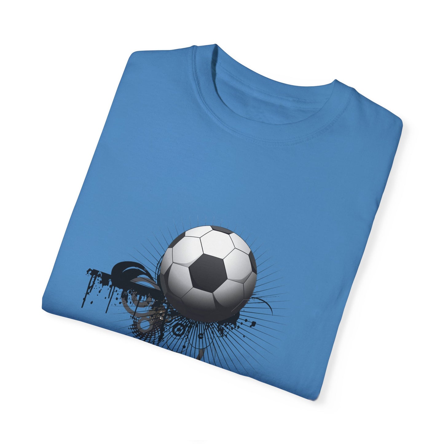 Soccer Vibes Unisex Garment-Dyed T-shirt - Ideal for Sports Lovers