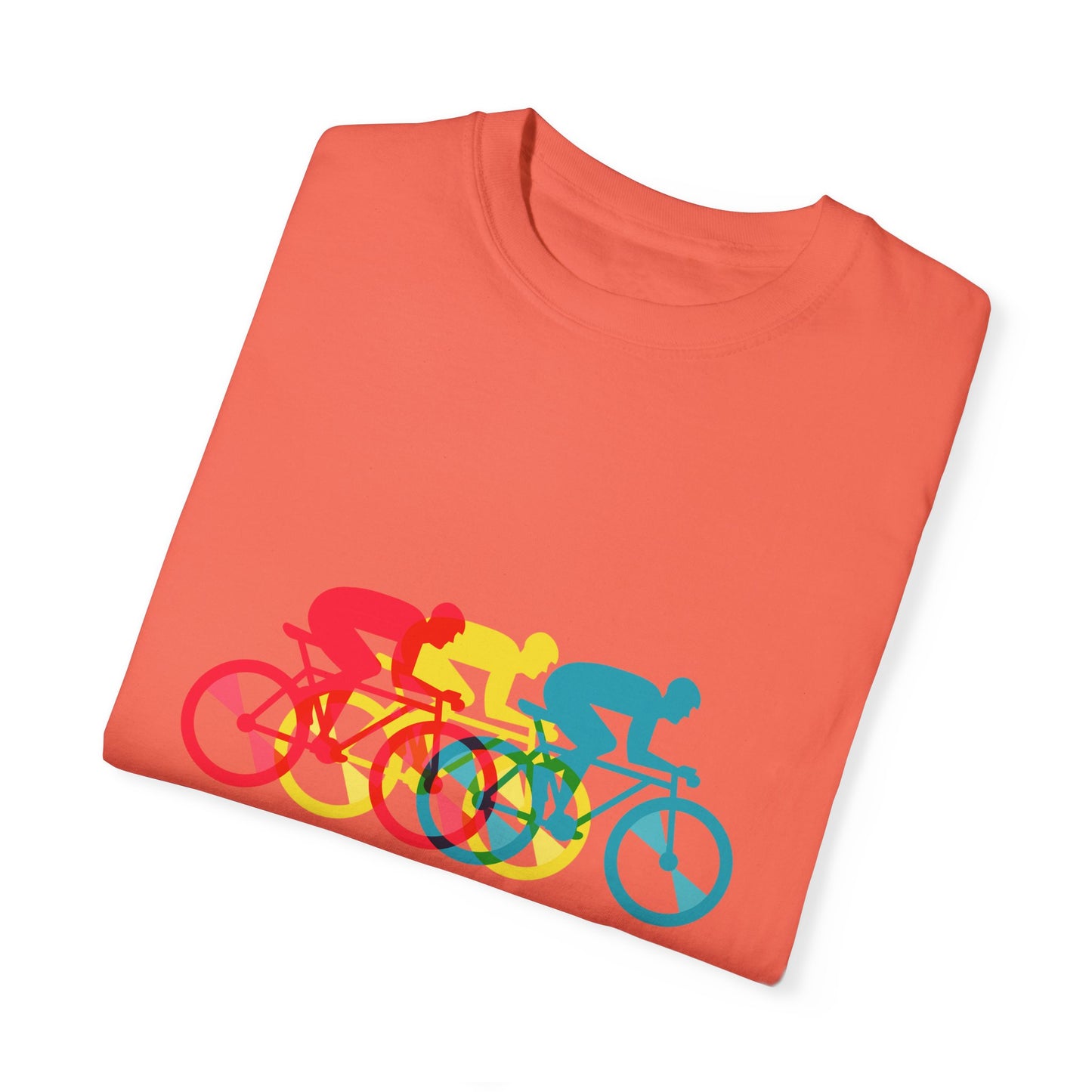 Colorful Cycling Unisex T-Shirt - Perfect for Bike Enthusiasts
