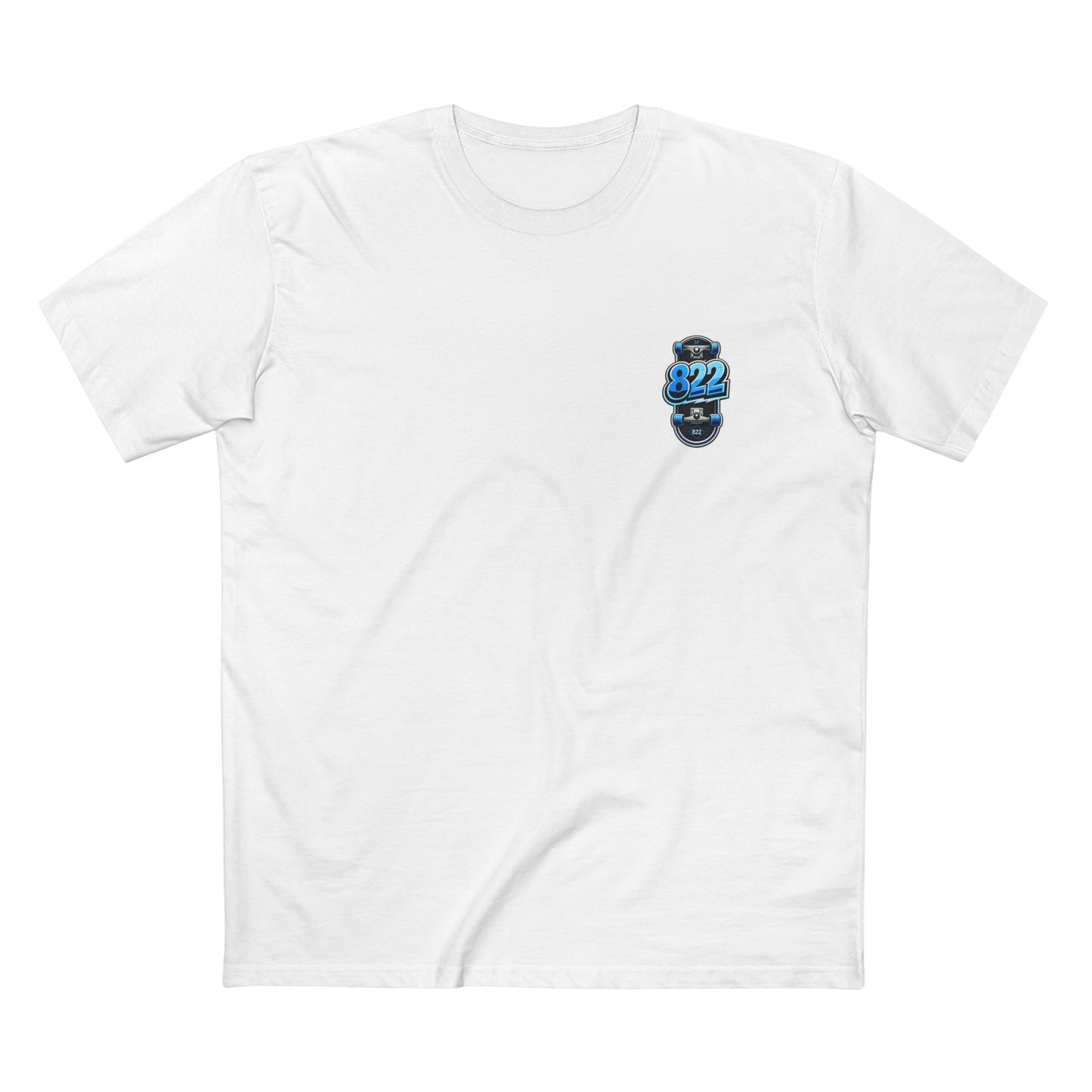Skate 822 or Die T-Shirt — Skateboard Graphic Tee