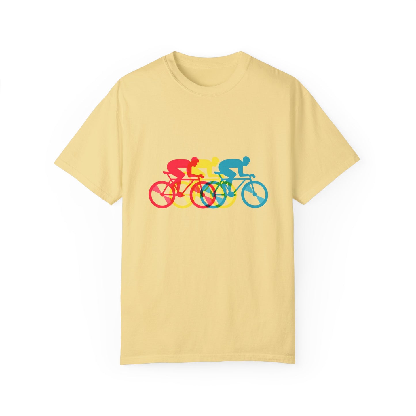 Colorful Cycling Unisex T-Shirt - Perfect for Bike Enthusiasts