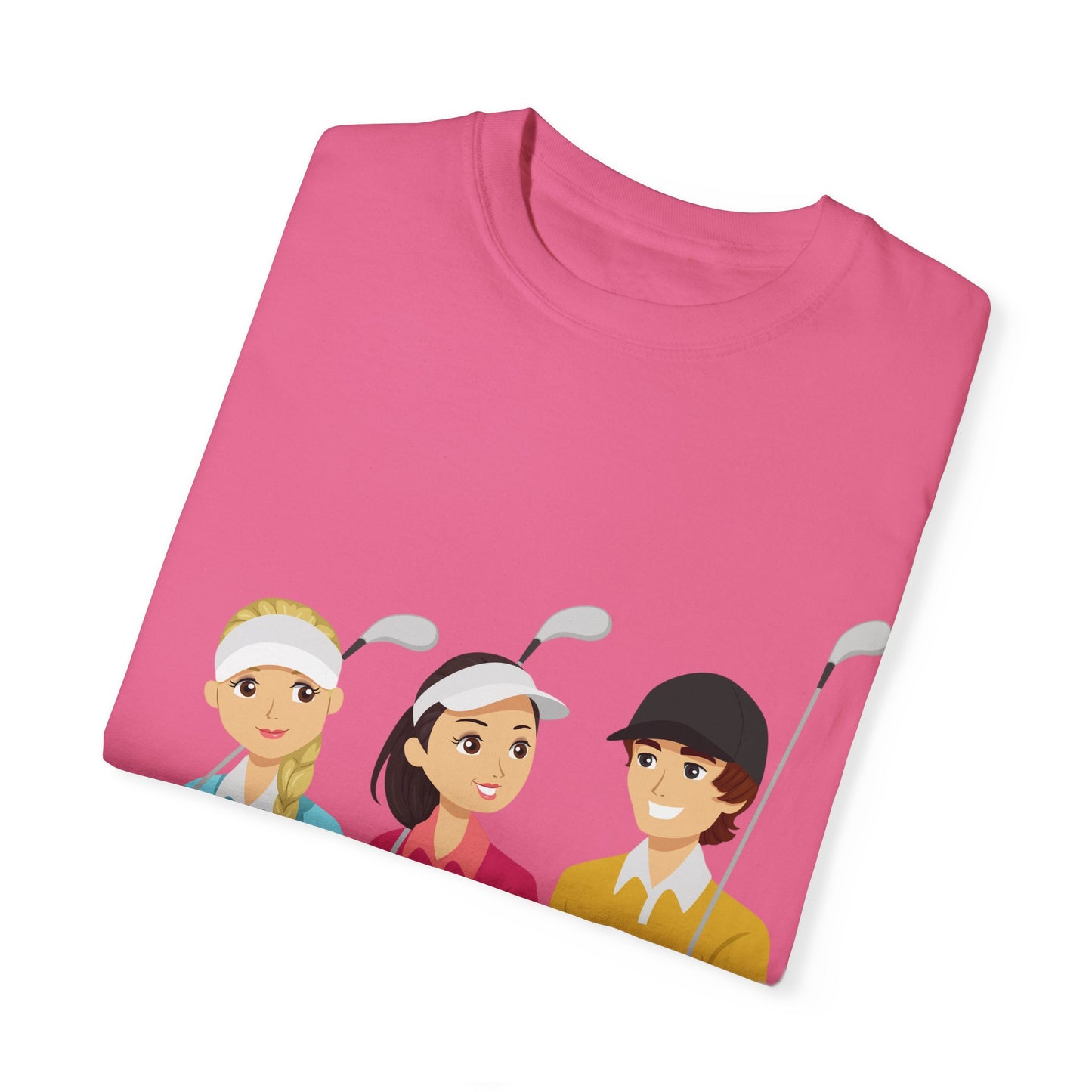 Women's Golf Vibes Garment-Dyed T-Shirt - Perfect for Golf Lovers!