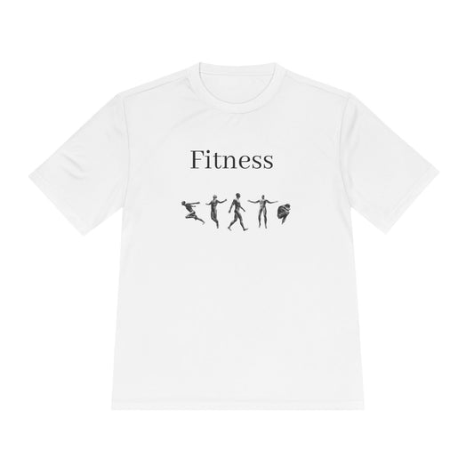 Unisex Fitness Moisture-Wicking Tee - Perfect for Active Lifestyles