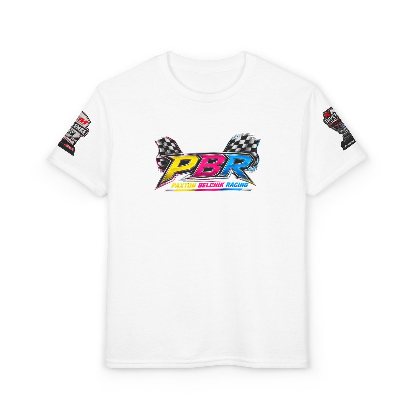 Youth Racing T-Shirt — "Wanna Go Fast" Graphic Tee