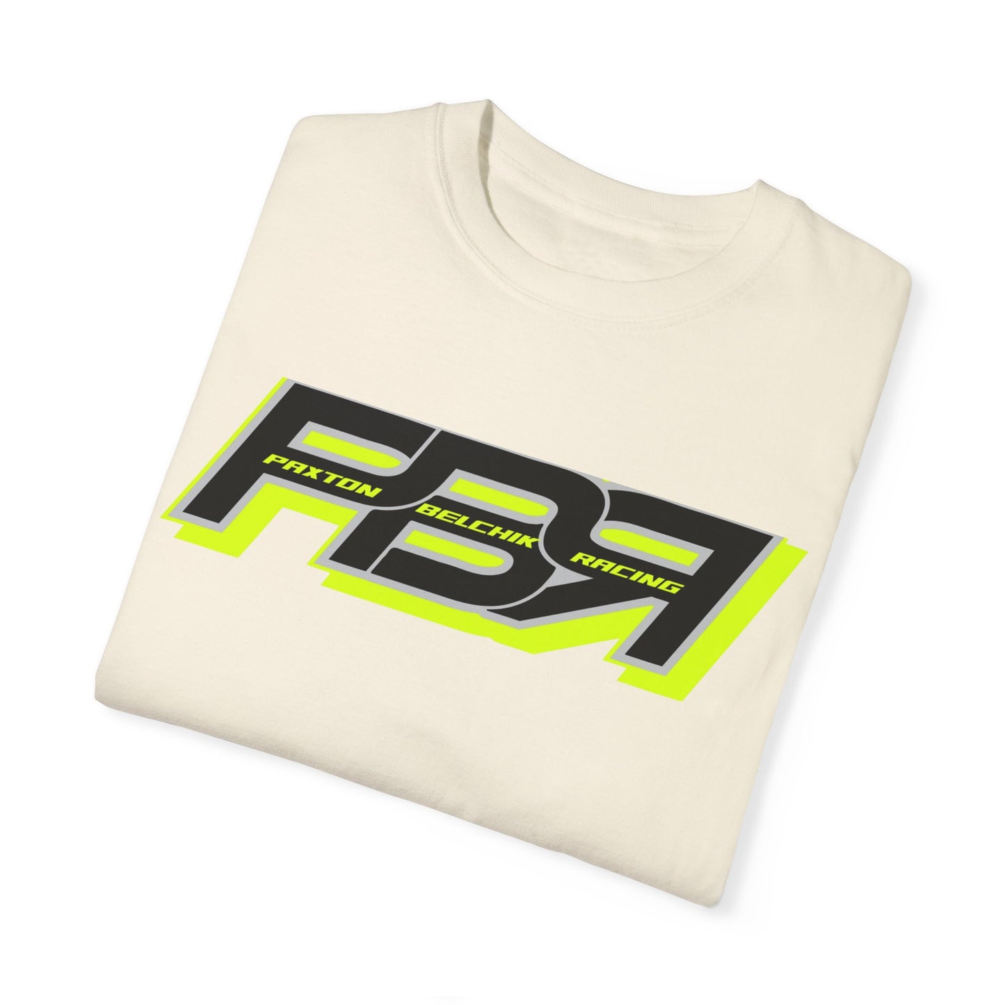 PBR Unisex Garment-Dyed Racing T-Shirt with Bold Graphics